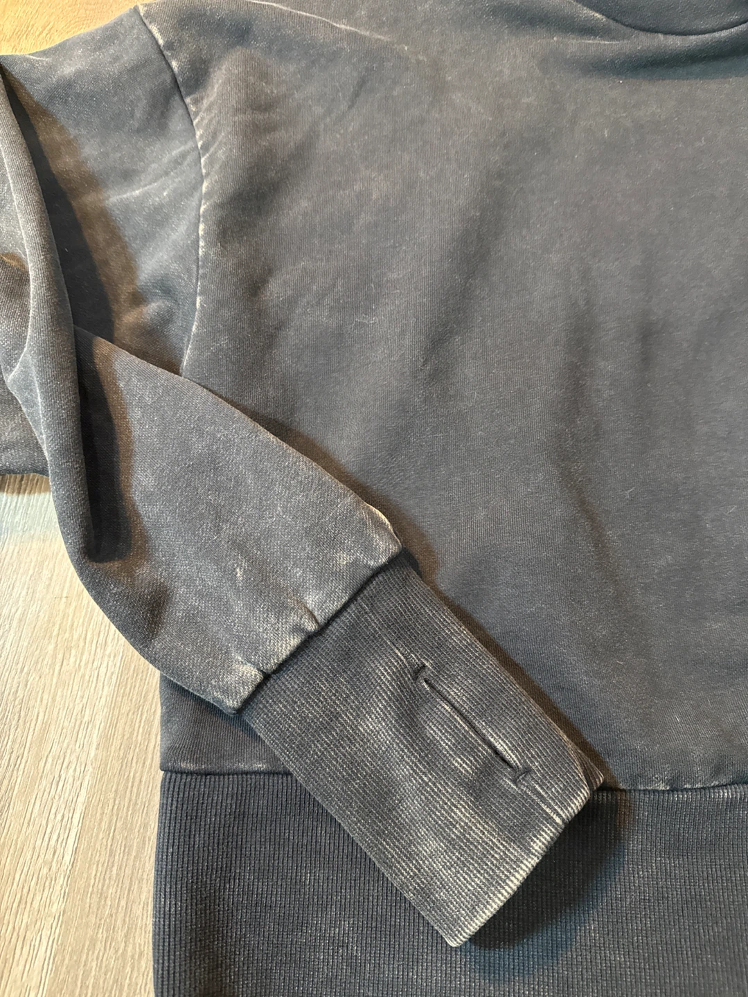 Joy Lab Black Cotton Blend Hoodie Size M - photo 3