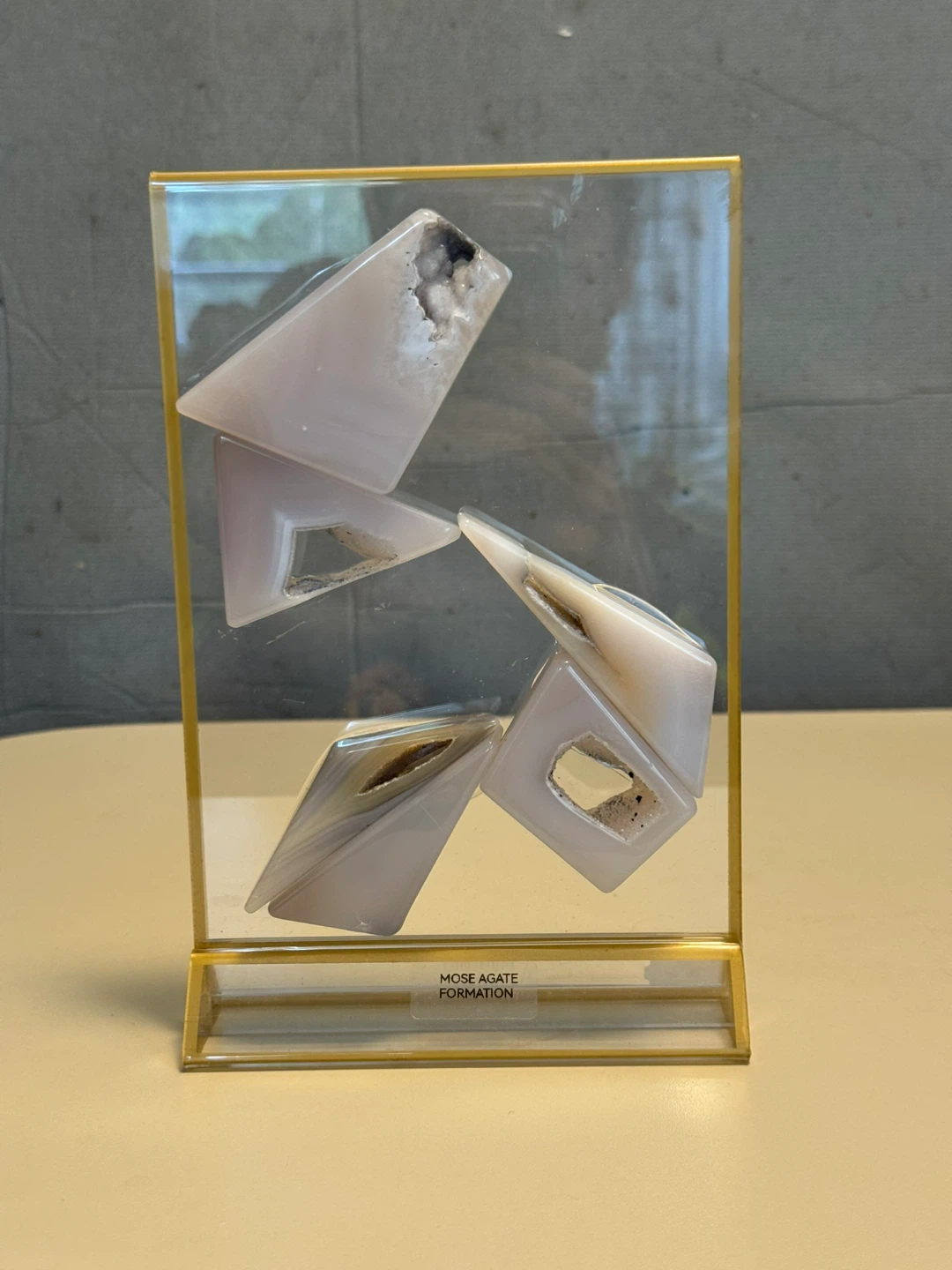 Mose Agate Formation Display - photo 2