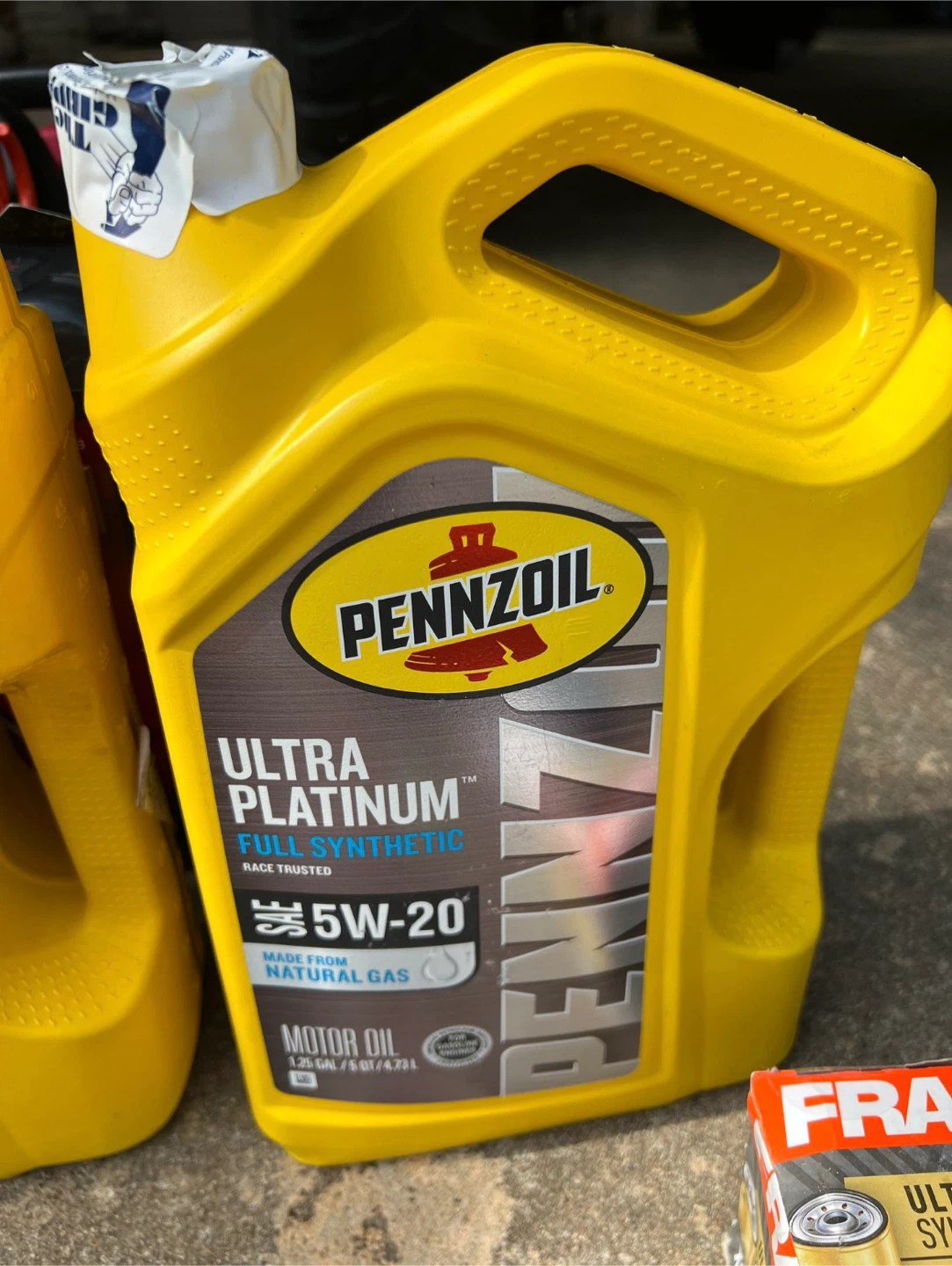 🥕 Pennzoil Ultra Platinum Full Synthetic 5W-20 Motor Oil