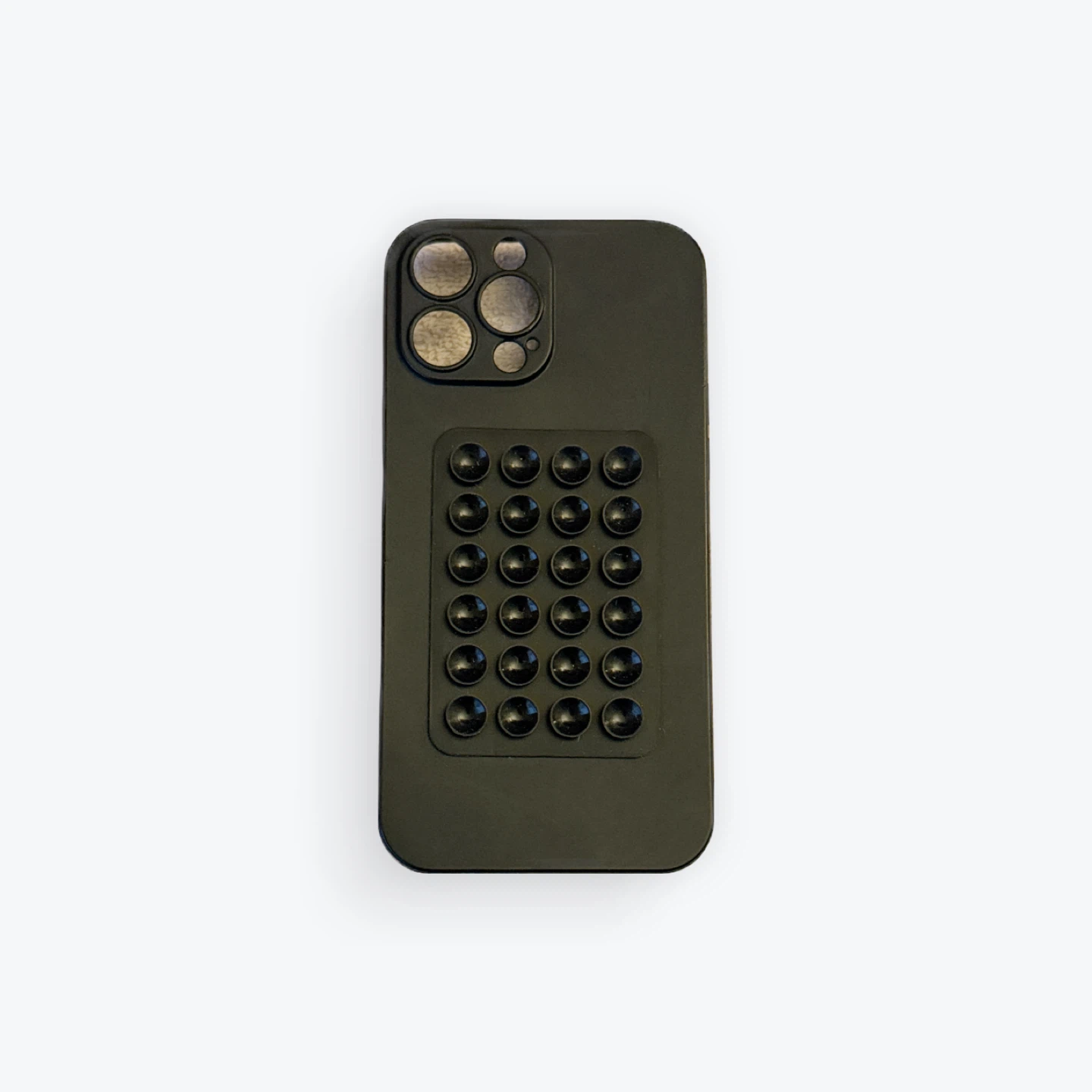 Black iPhone 13 Pro Max Case with Grippy Texture