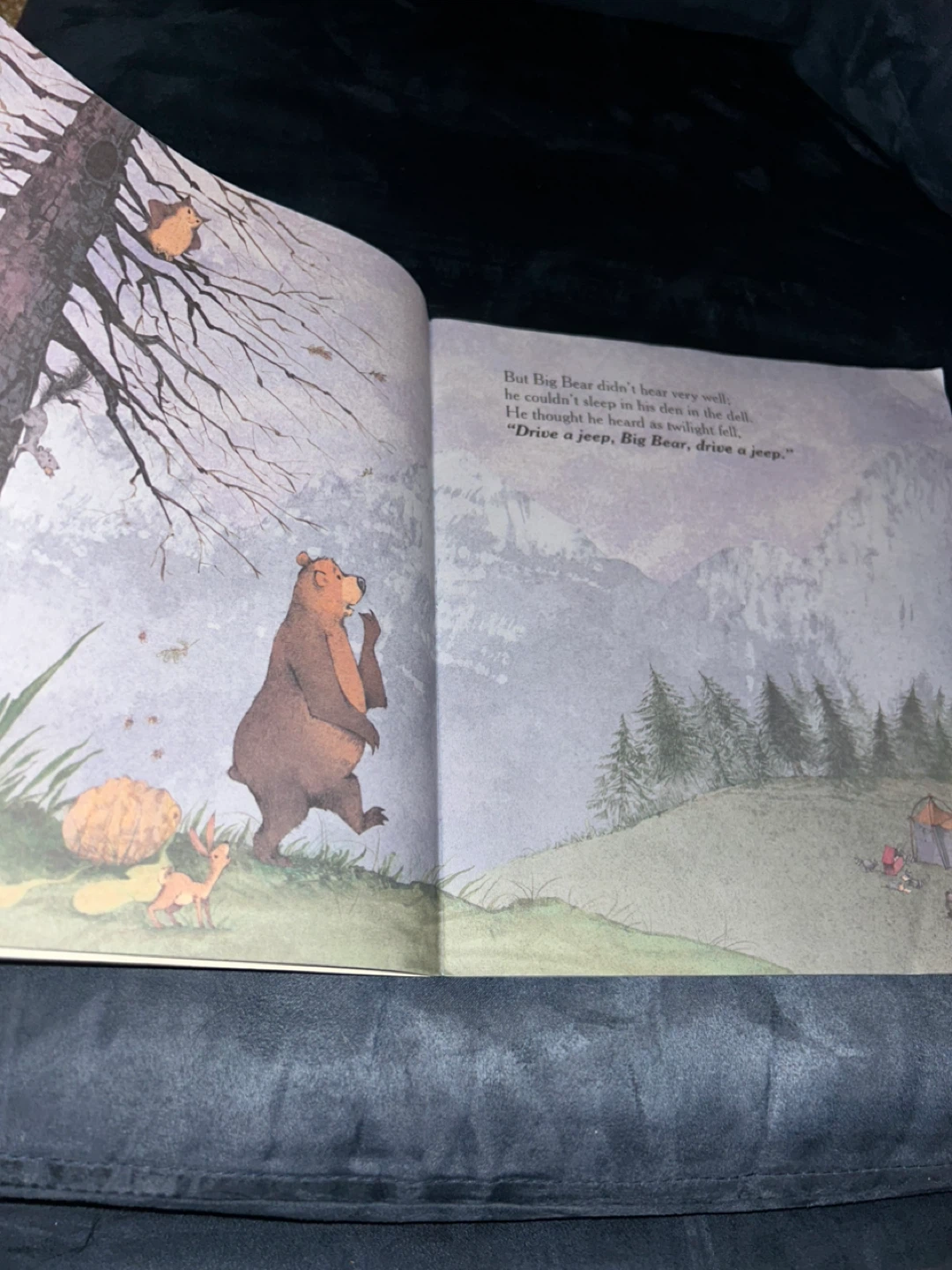 Sleep, Big Bear, Sleep! Book by Maureen Wright - photo 3