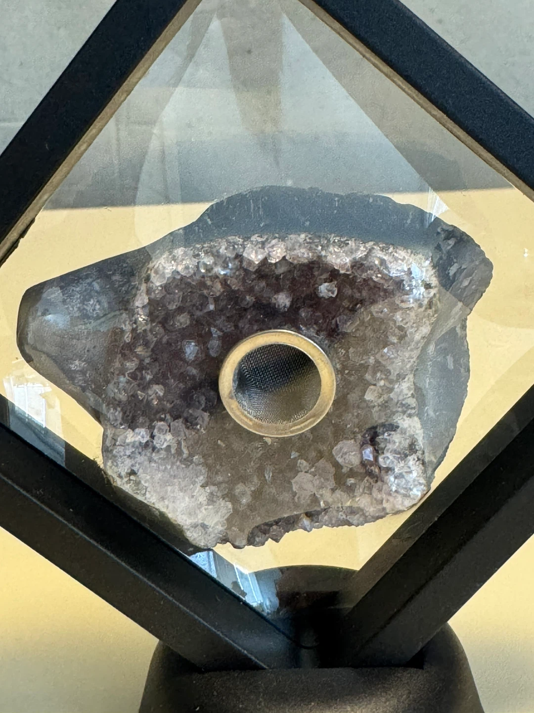 Amethyst Geode Pipe - photo 4