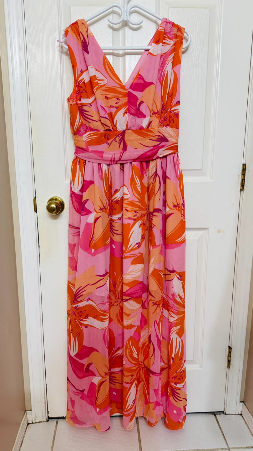 Women's Floral Maxi Dress - photo 2