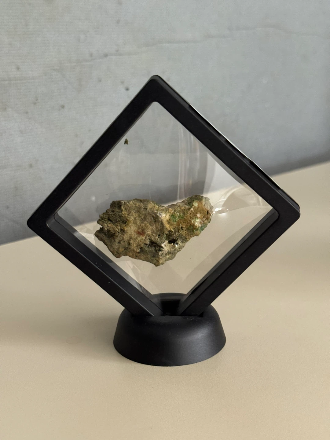 Natural Mineral Specimen in Display Case - photo 4