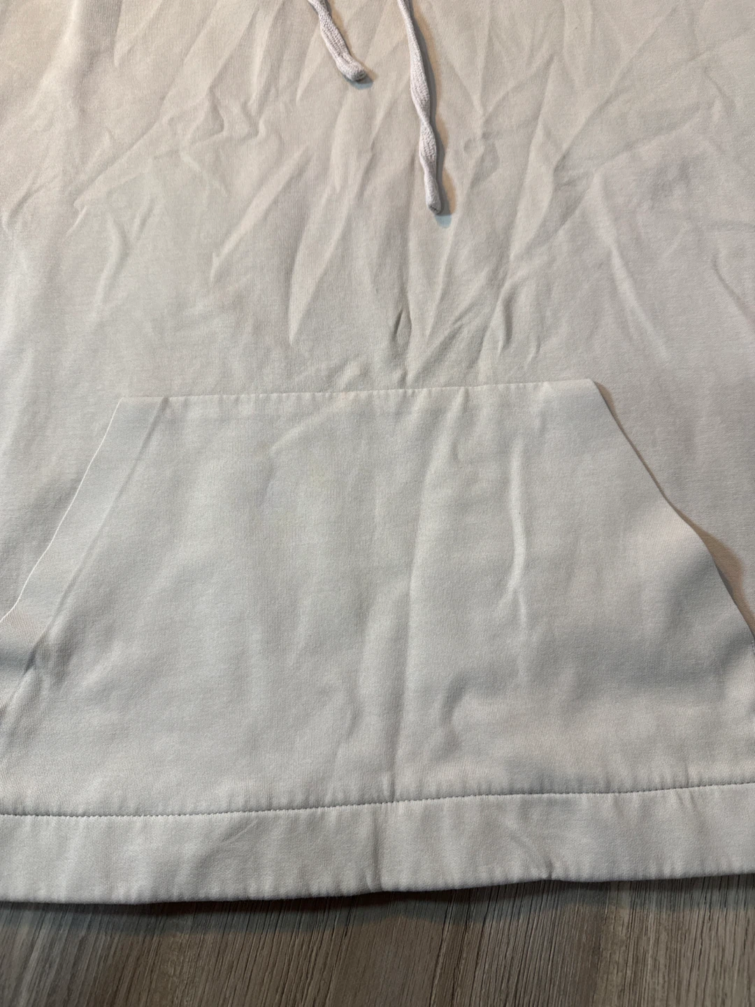 Zara Short Sleeve Hoodie Beige - photo 3