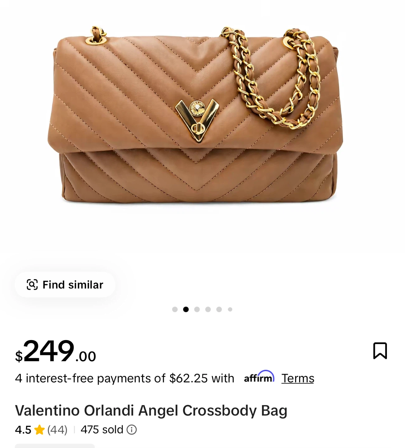 Valentino Orlandi Angel Crossbody Bag