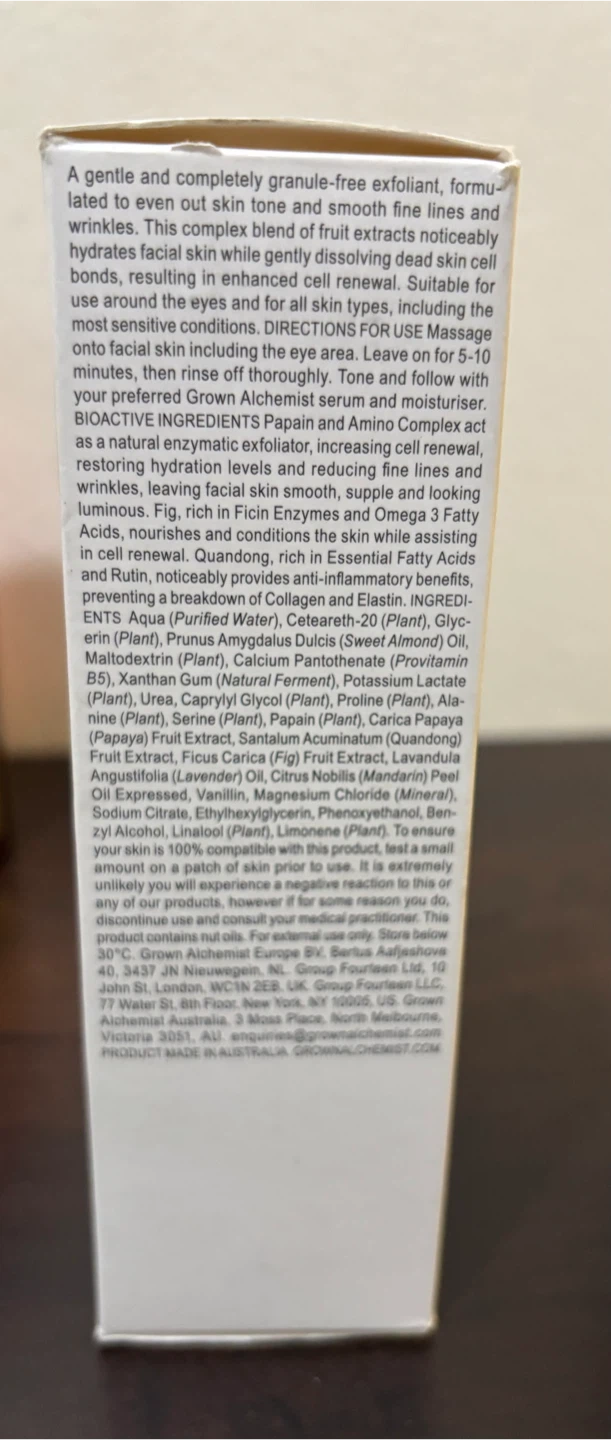 FLASH SALE-Grown Alchemist Enzyme Exfoliant 75mL / 2.53 FL OZ - photo 3