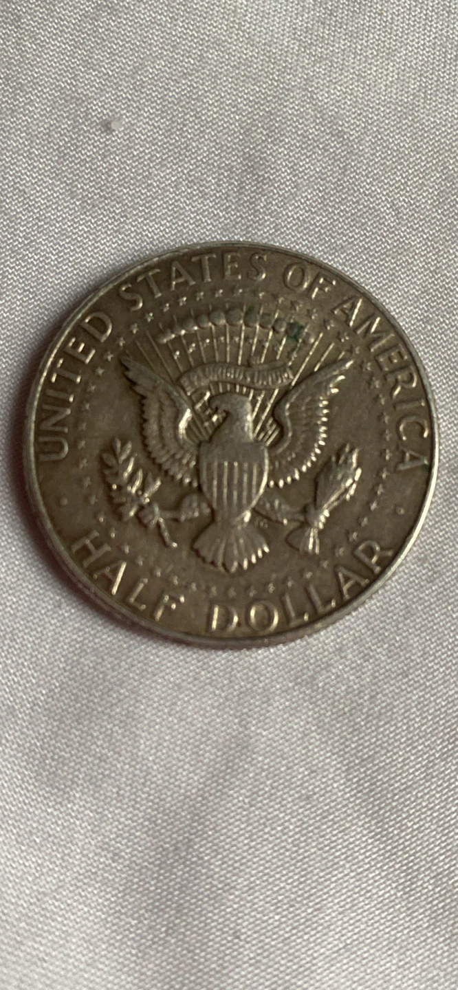 1963 US Half Dollar Coin - photo 2