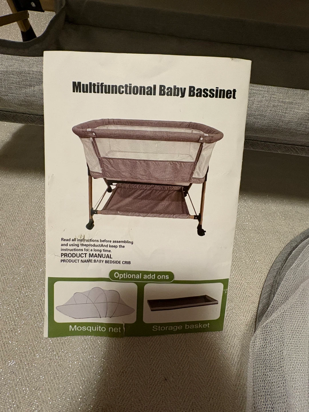 Multifunctional Baby Bassinet