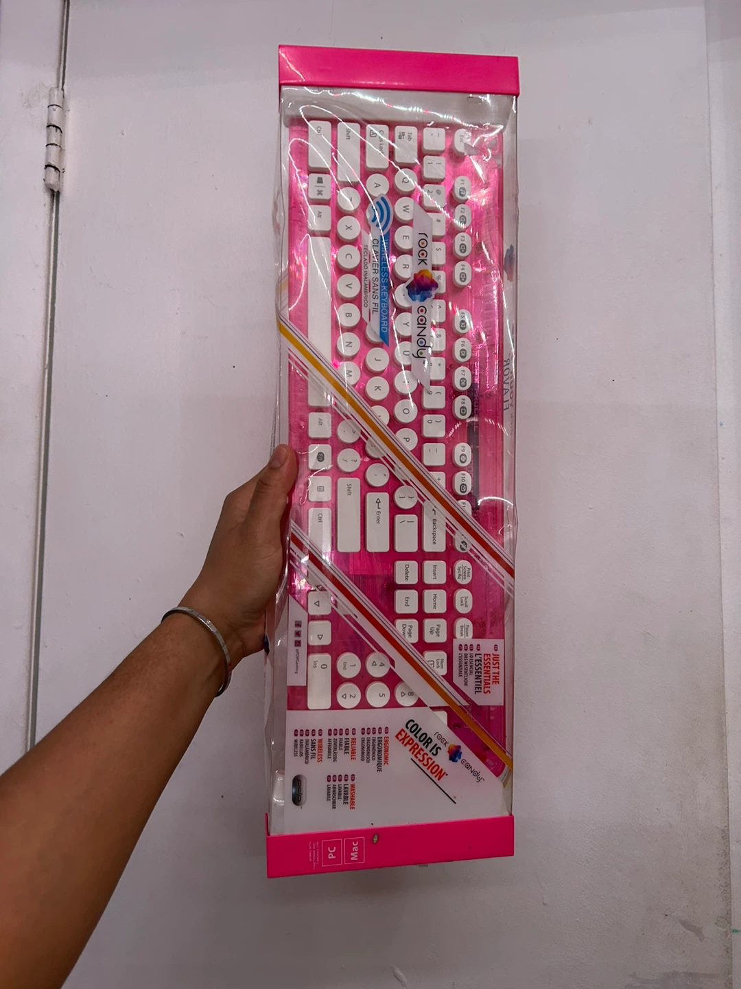 New Rock Candy Wireless Keyboard with receiver