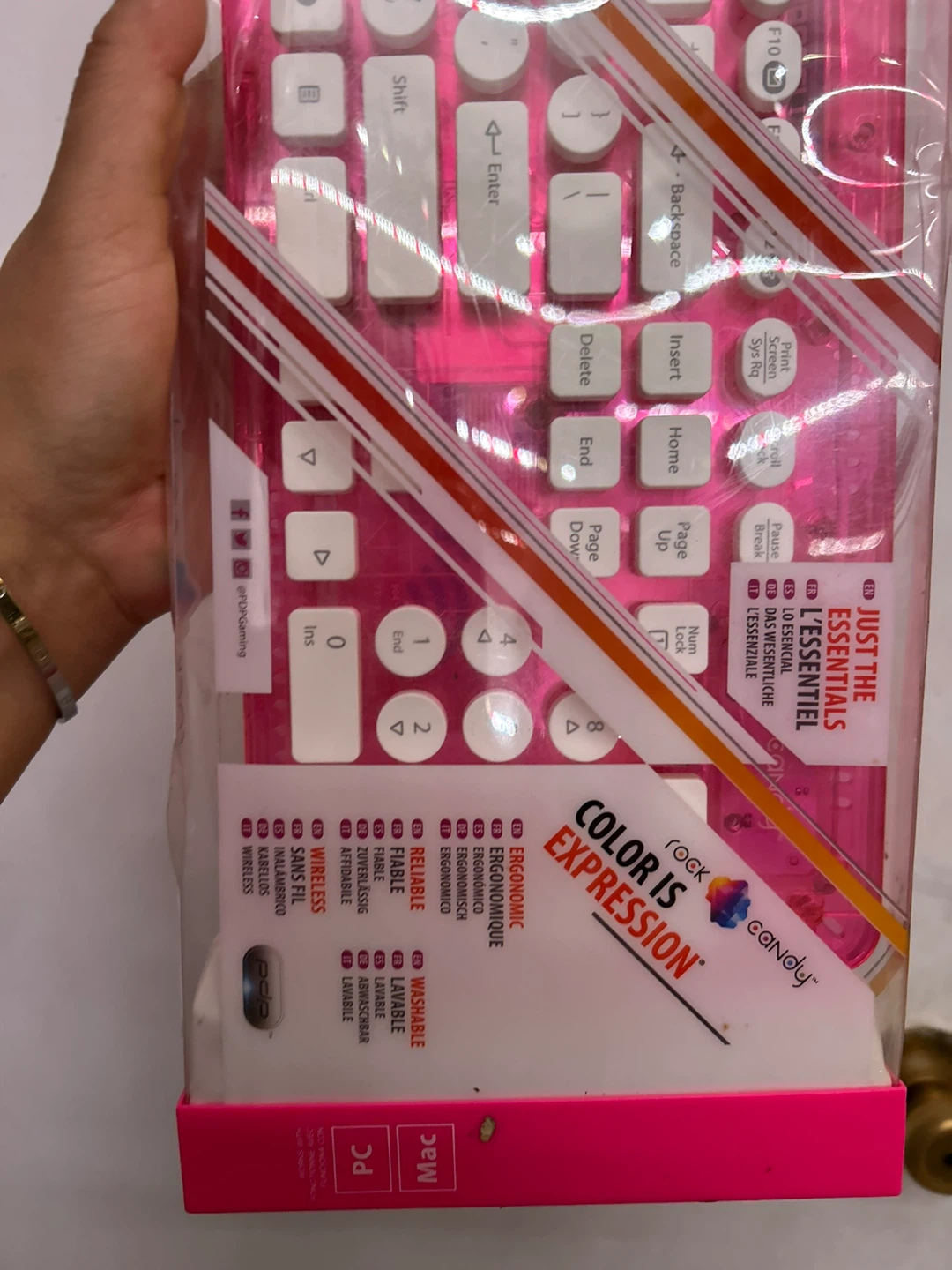 New Rock Candy Wireless Keyboard with receiver - photo 2