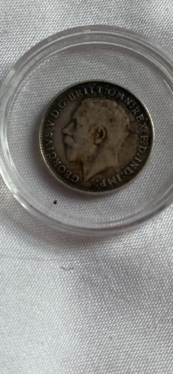 1917 3 Pence Coin - King George V - photo 2