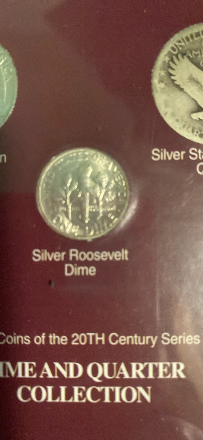 Rare Coins of the 20th Century Series Dime and Quarter - photo 3
