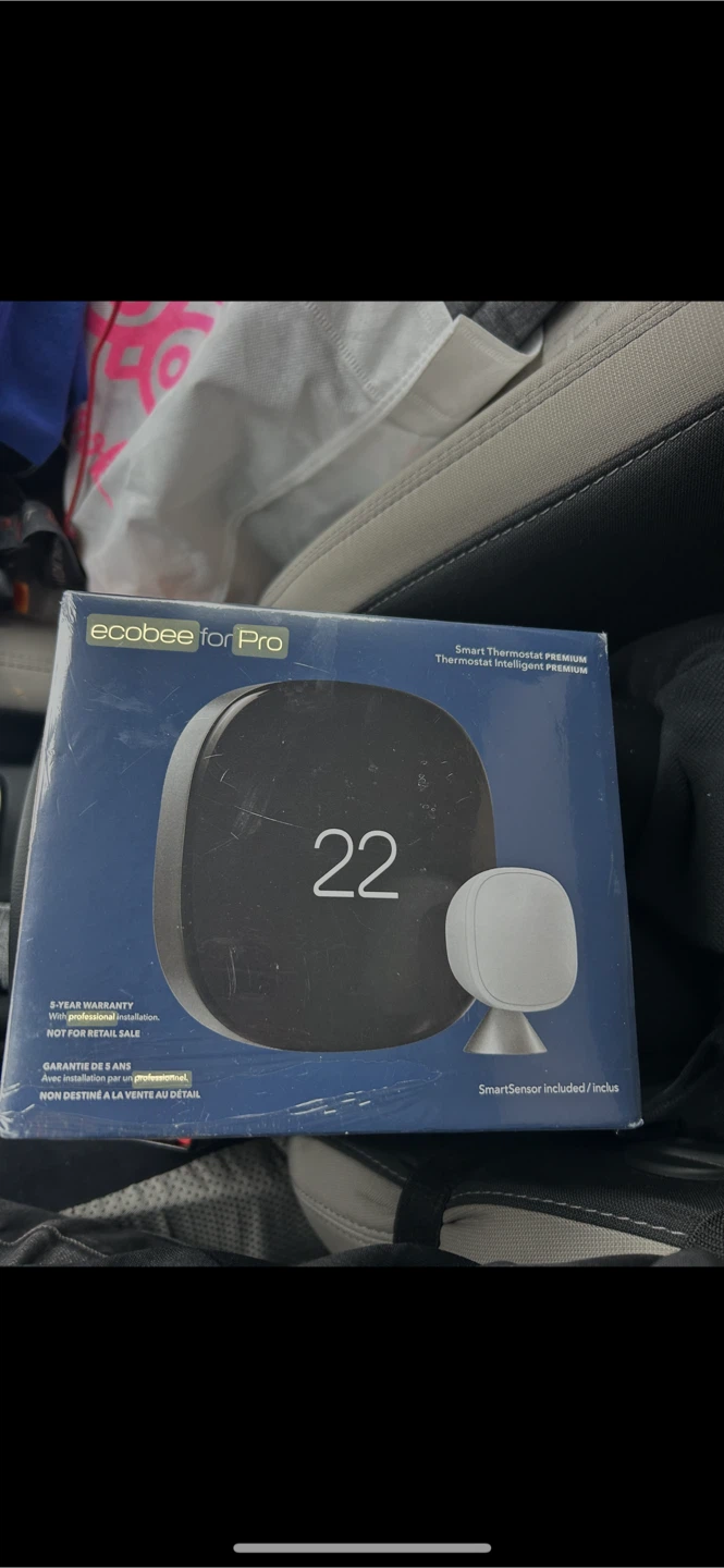 Ecobee for Pro Smart Thermostat Premium with SmartSensor