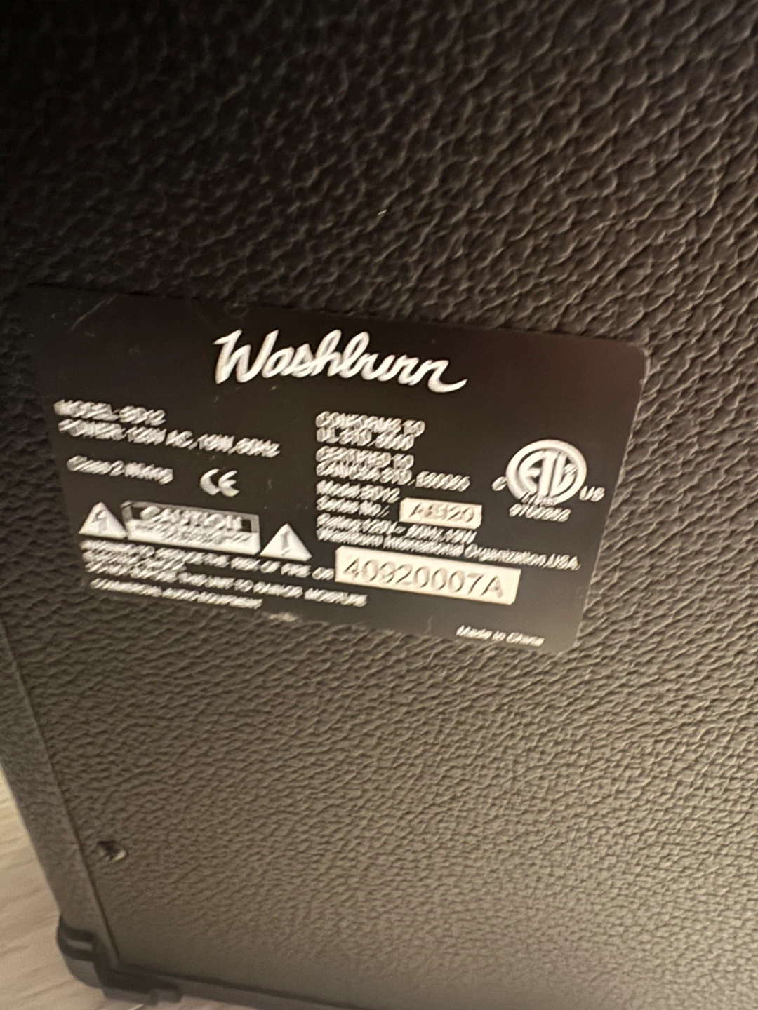 Electric Guitar and Washburn Amp Set - photo 5