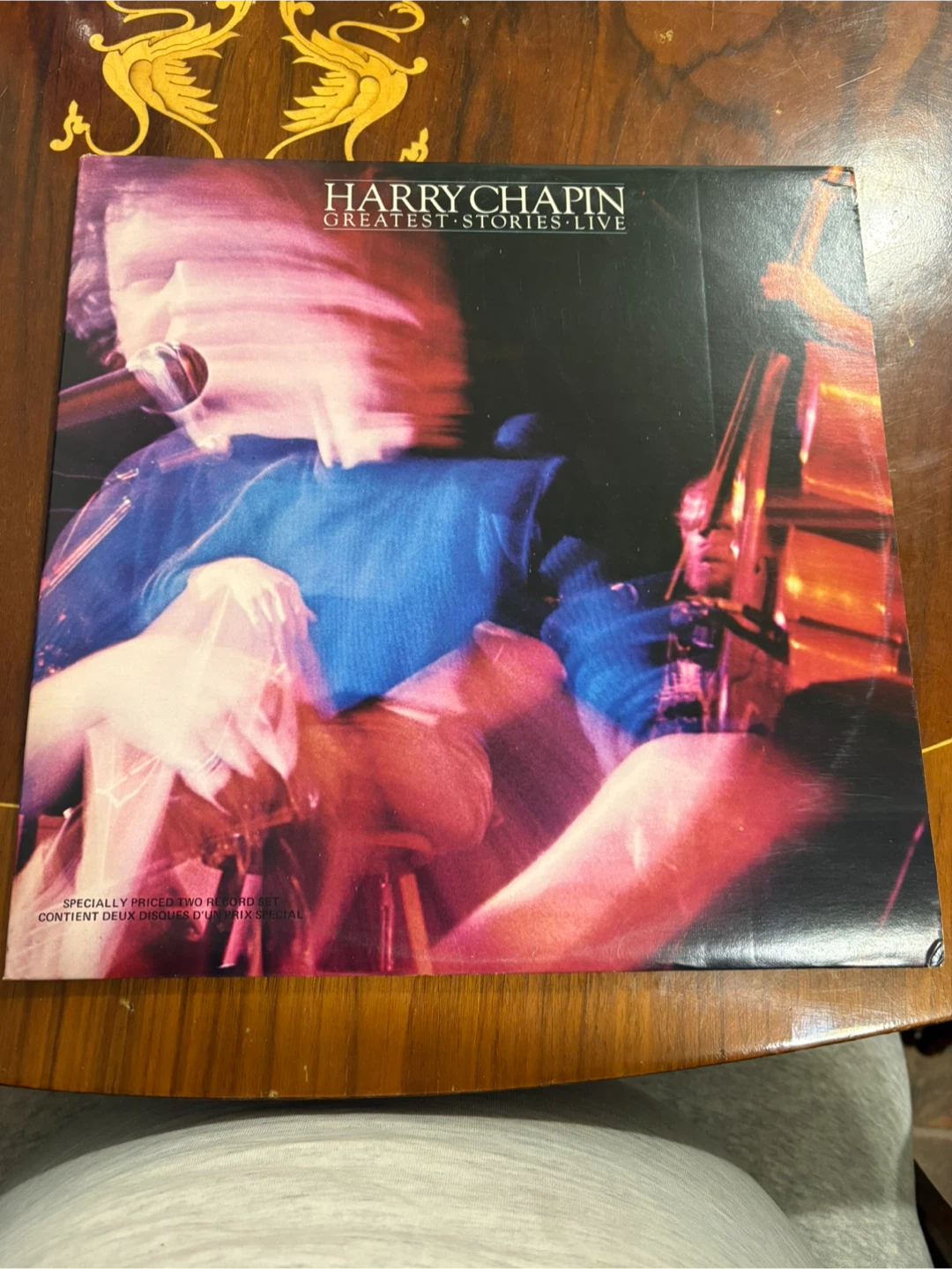 Harry Chapin Greatest Stories Live 2-Record Set Vinyl