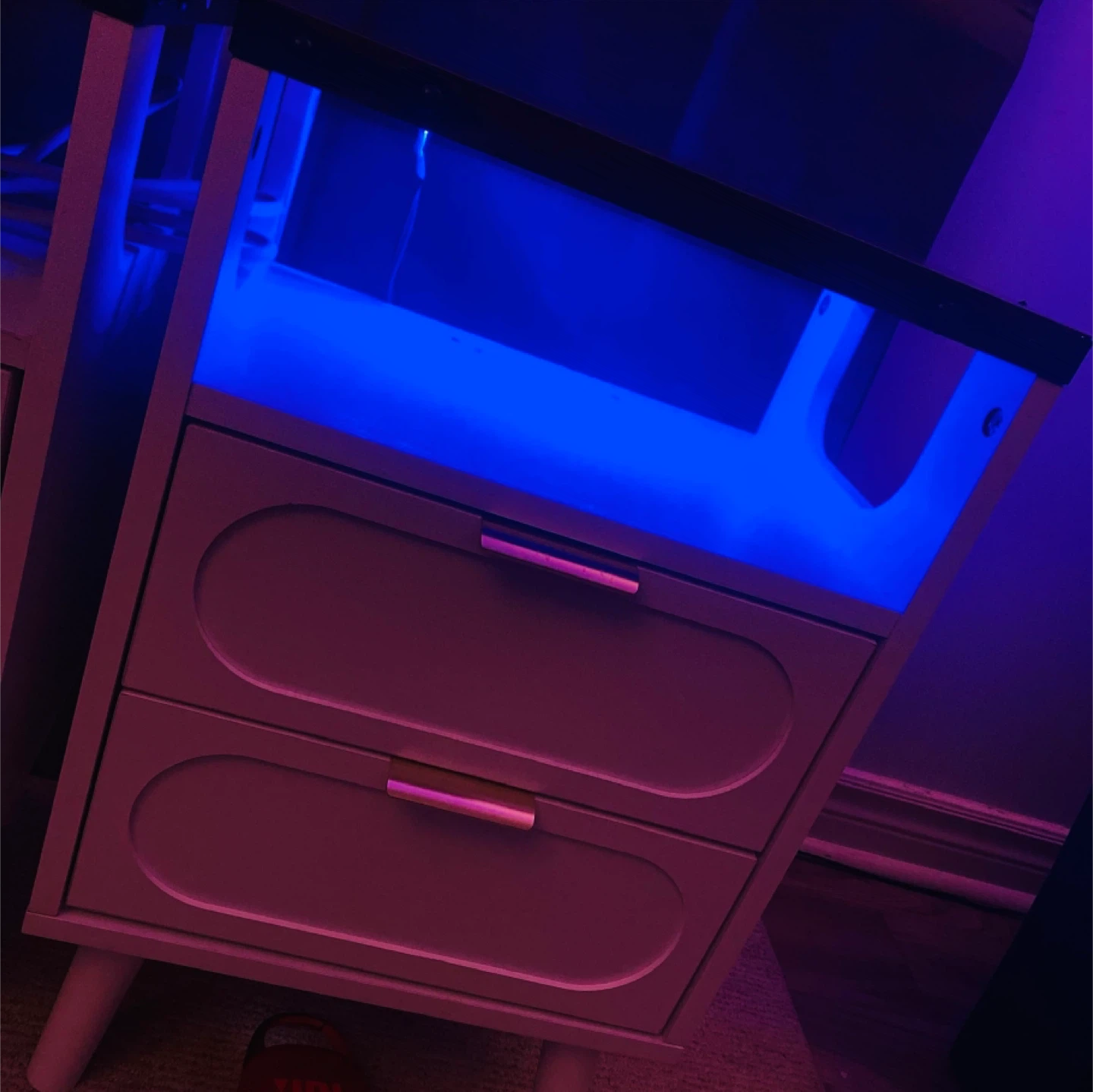 Brand New 2 Drawer Modern Bedside Table