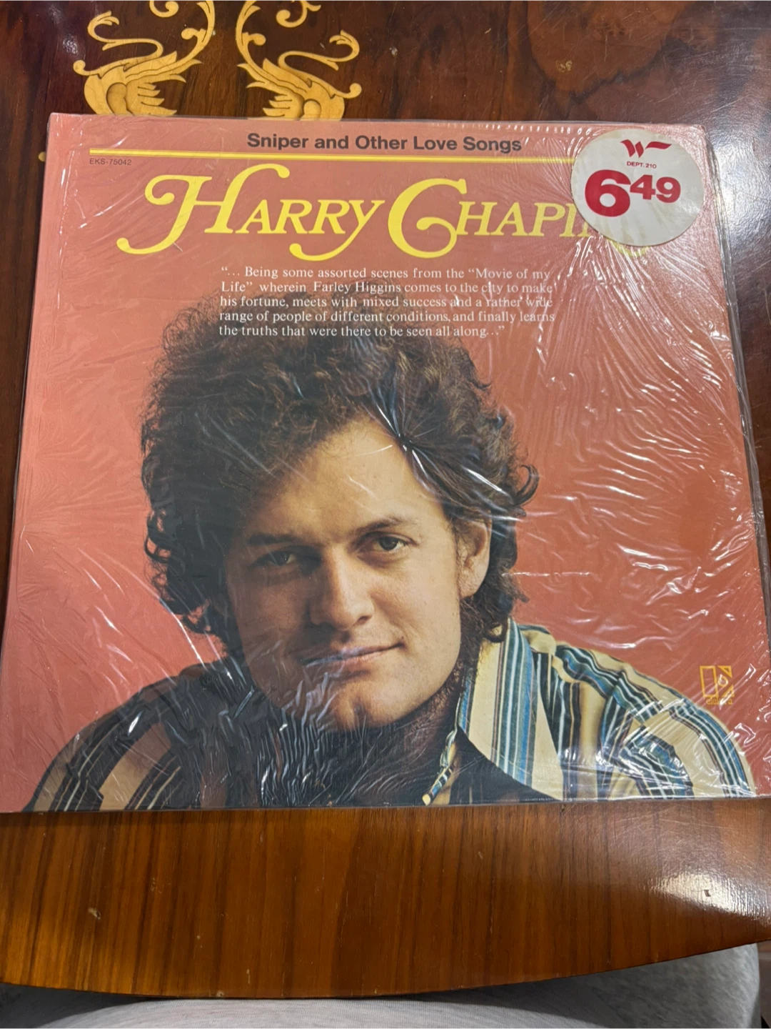 SEALED Harry Chapin Sniper and Other Love Songs Vinyl Record
