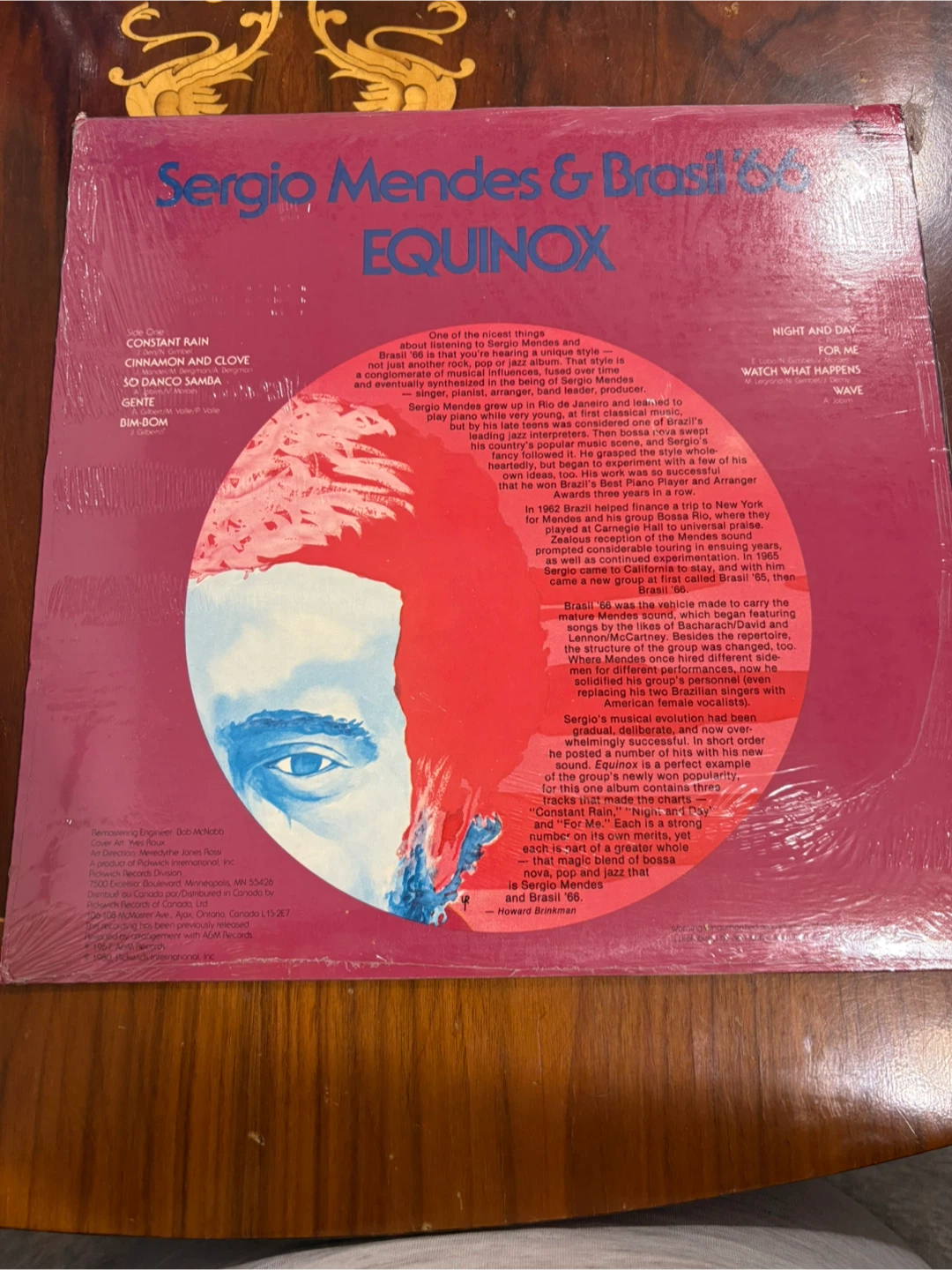 RARE SEALED Sergio Mendes & Brasil '66 - Equinox Vinyl Record - photo 2