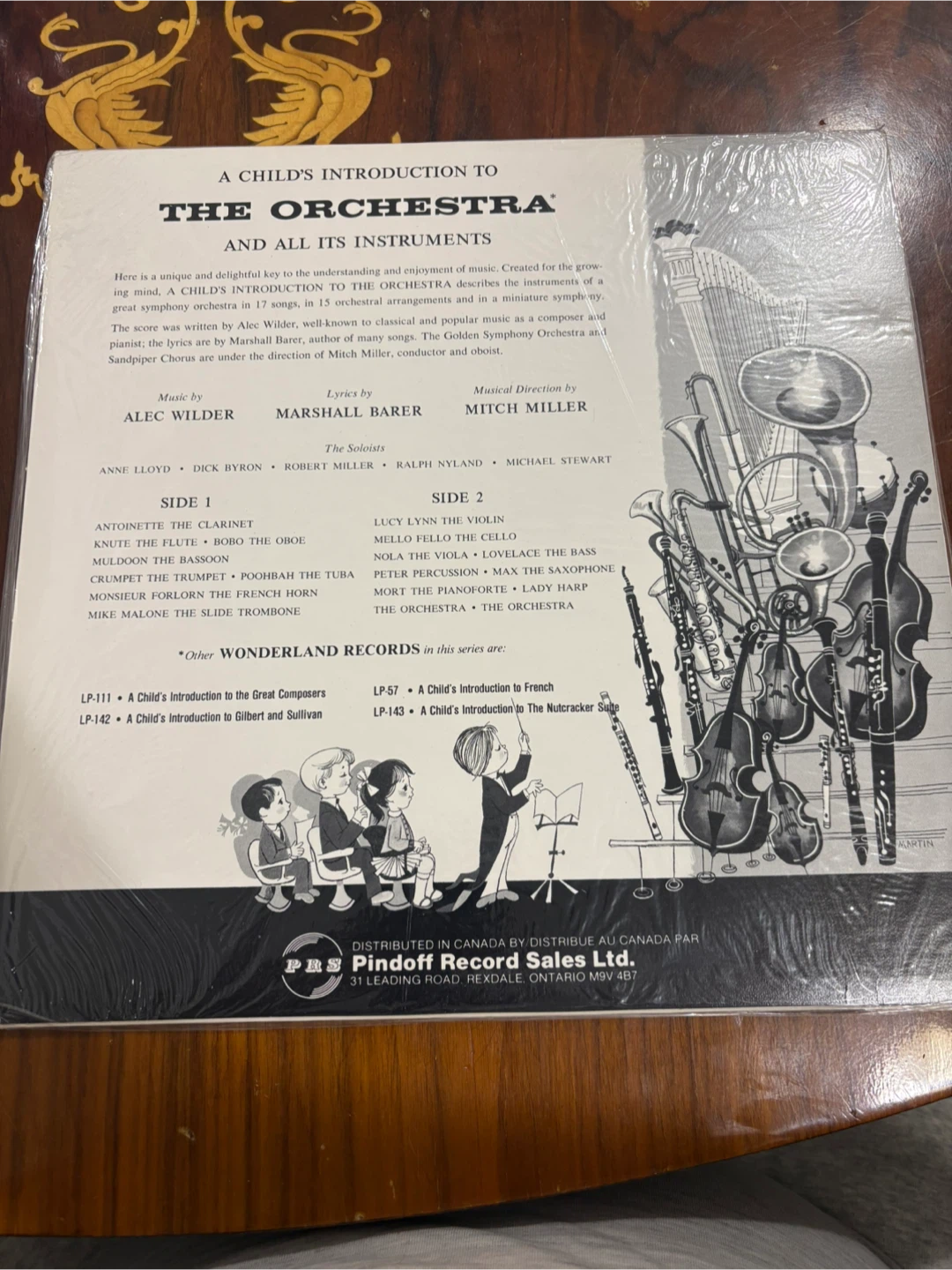 SEALED A Child's Introduction to The Orchestra Vinyl Record - photo 4