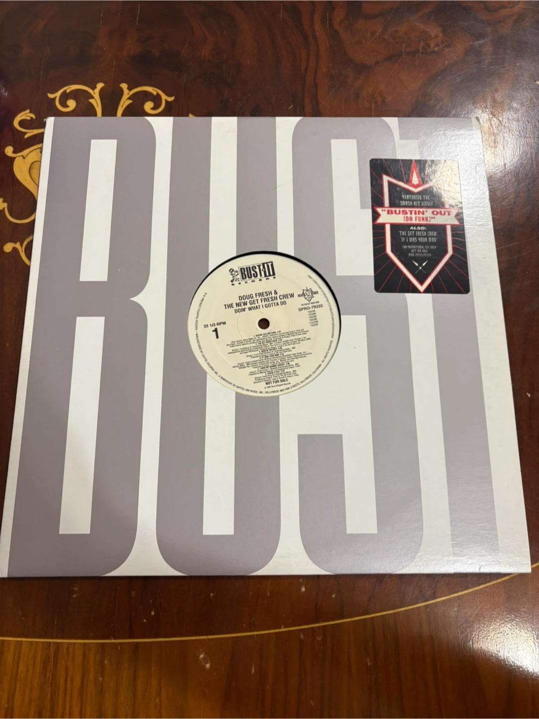 Doug E. Fresh & The Get Fresh Crew - "Bustin' Out (On Funk)