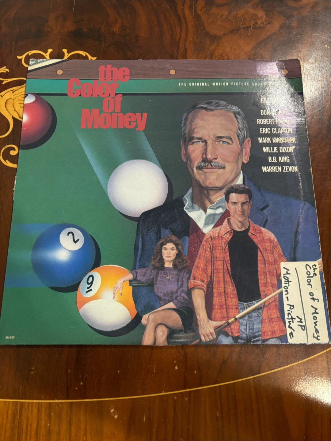 The Color of Money Original Motion Picture Soundtrack Vinyl