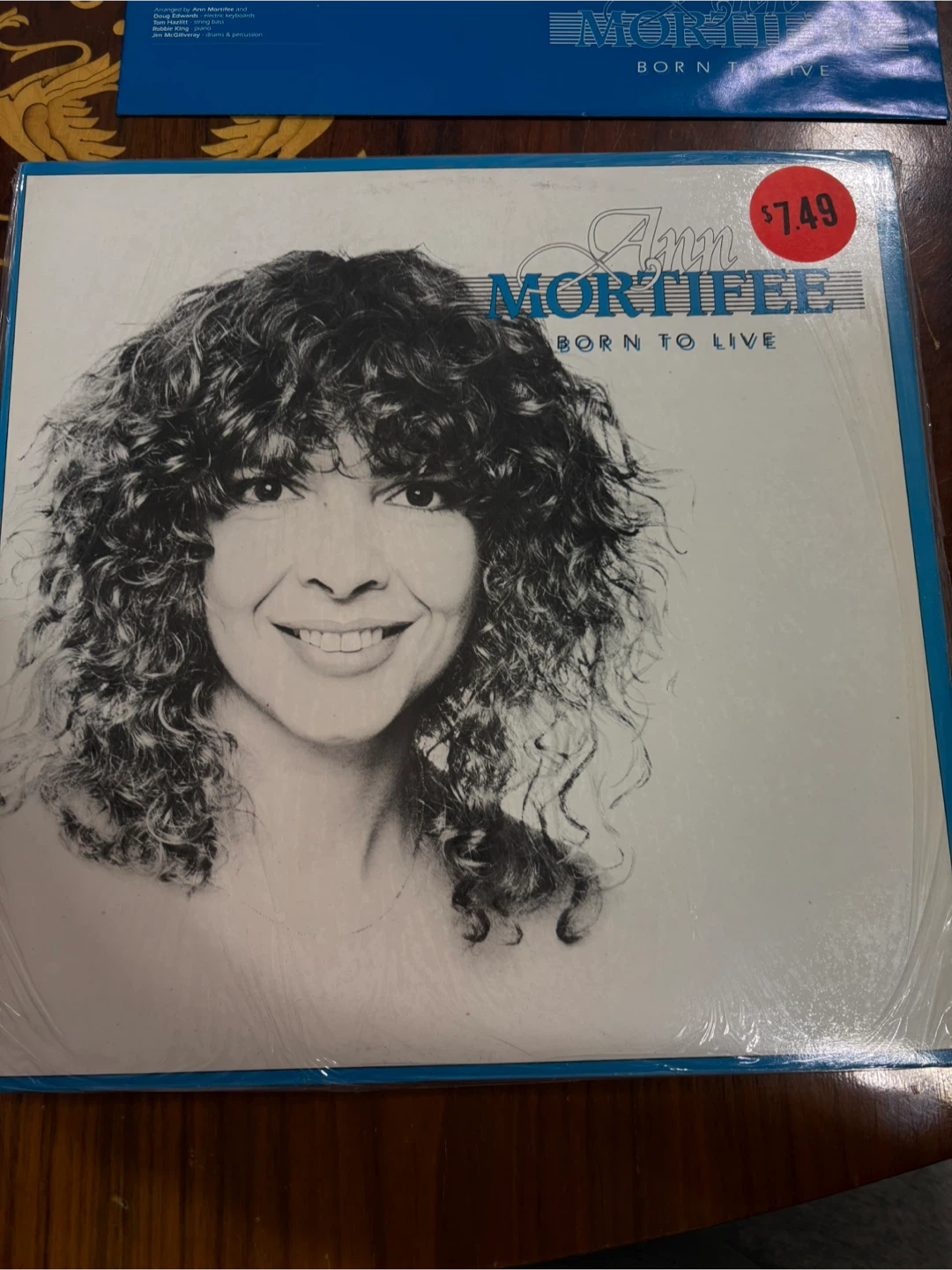 Ann Mortifee Born to Live Vinyl Record