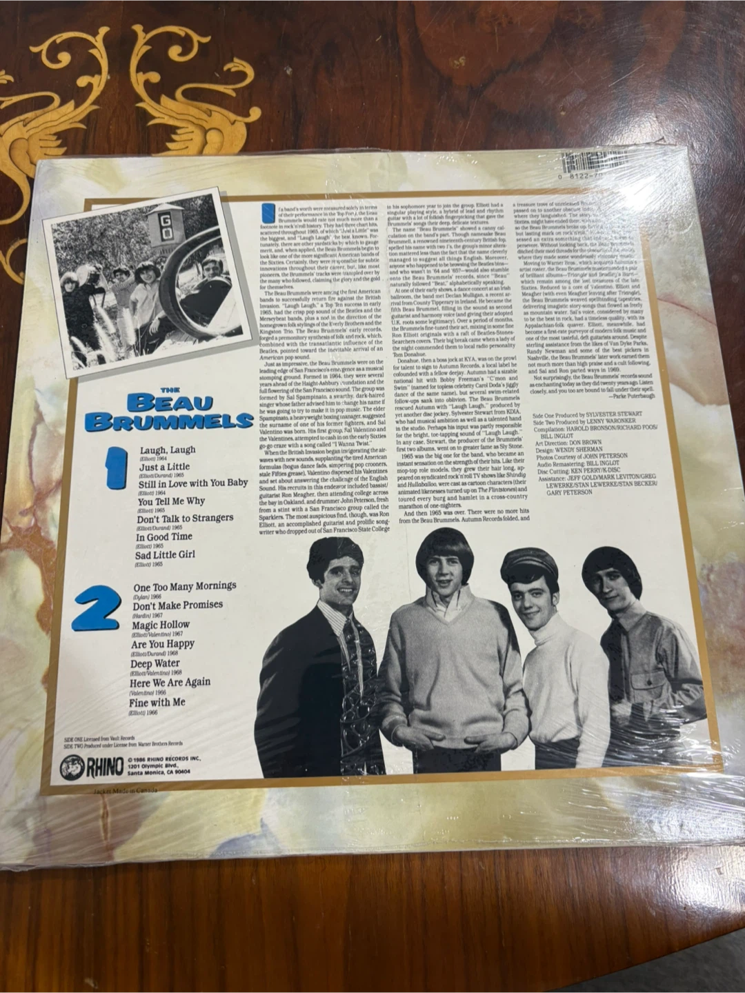 The Beau Brummels - Laugh, Laugh Vinyl Record - photo 2