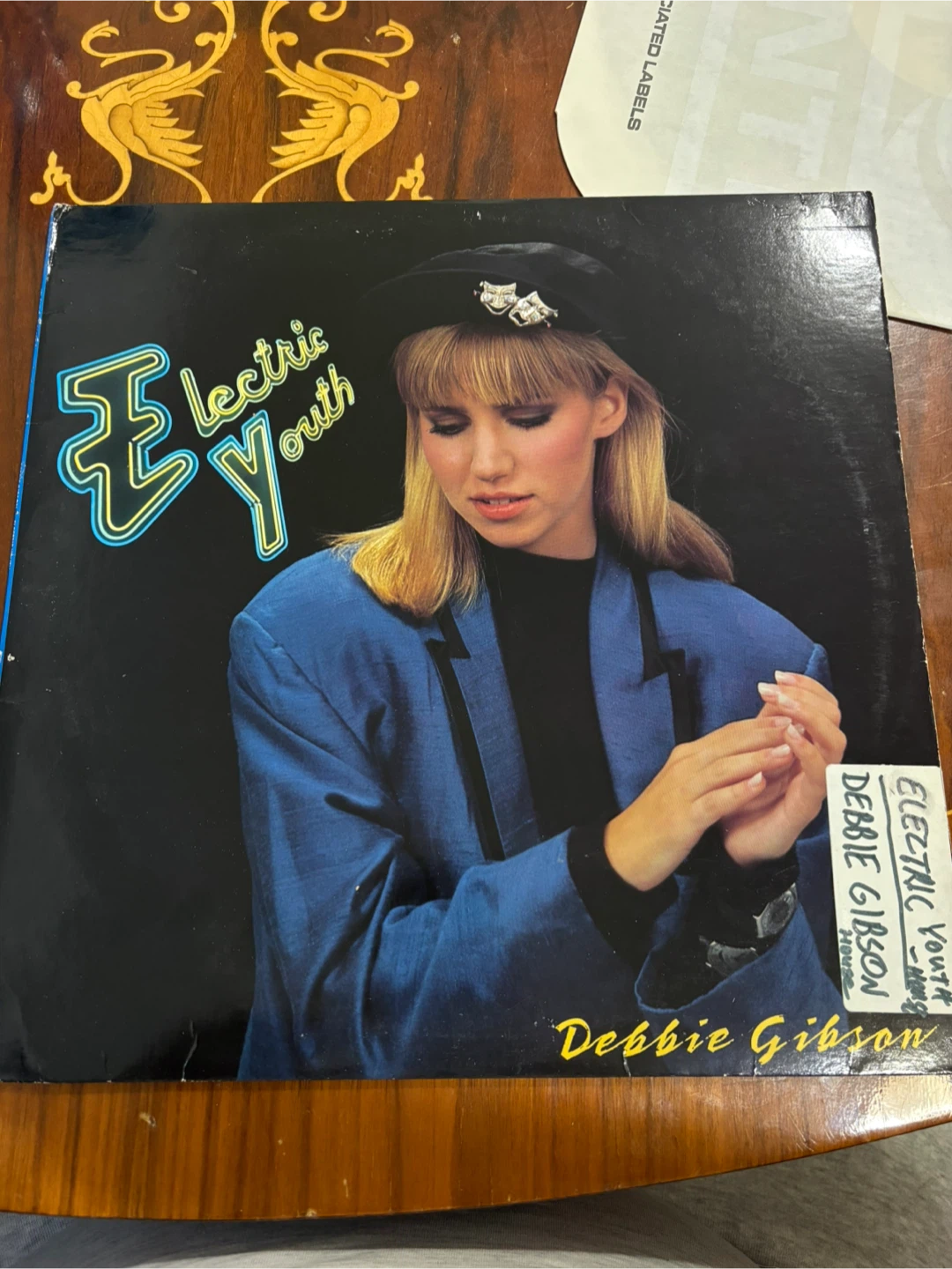 Debbie Gibson Electric Youth Vinyl Record Atlantic 0-86427