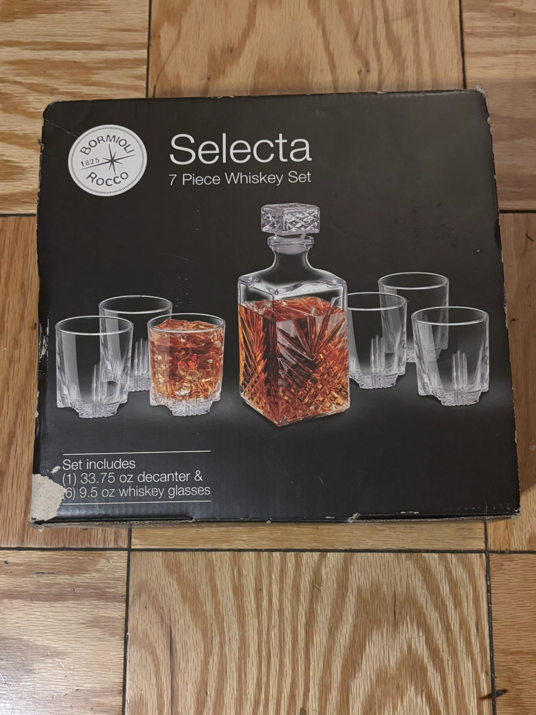 Bormioli Rocco Selecta 7 Piece Whiskey Set