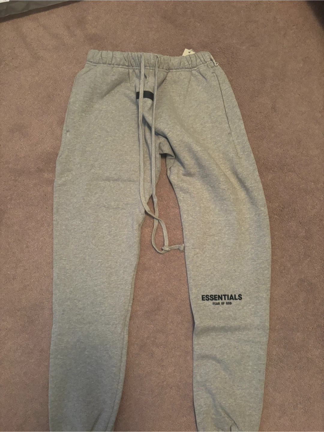Dark Oat Essentials Pants Size S - photo 2