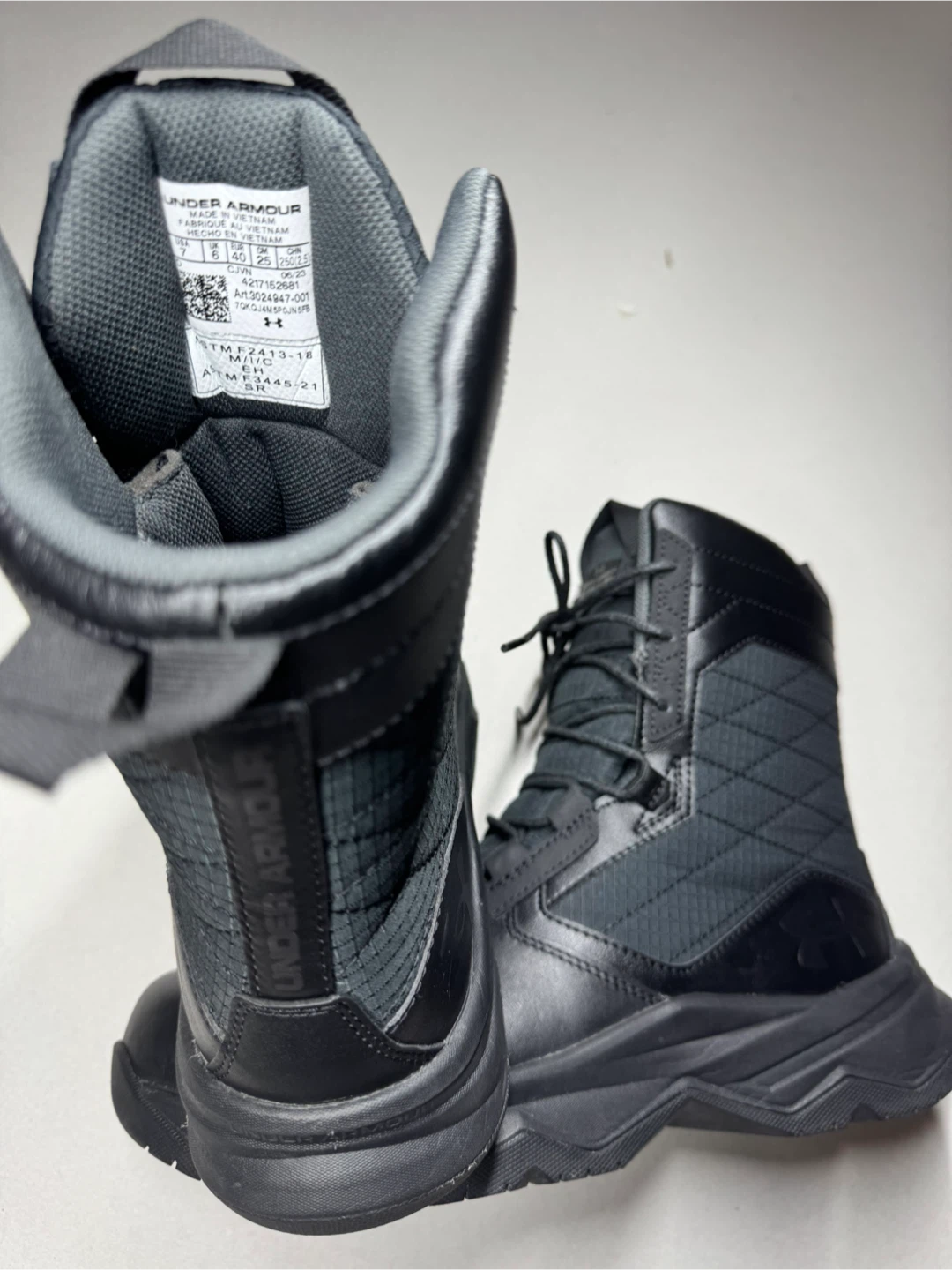 Under Armour Black Tactical Boots - photo 5