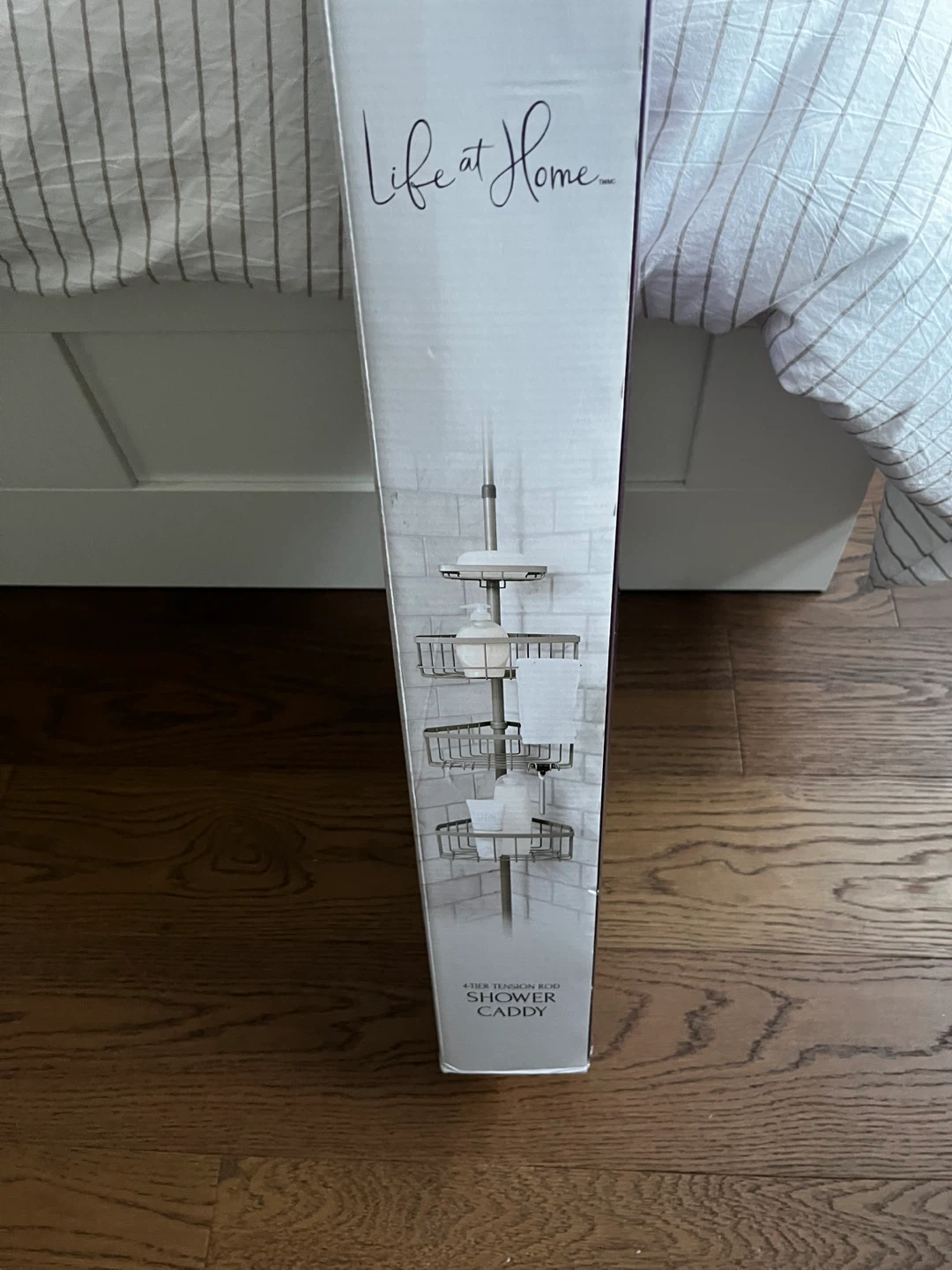 Life at Home 4-Tier Tension Rod Shower Caddy - photo 3