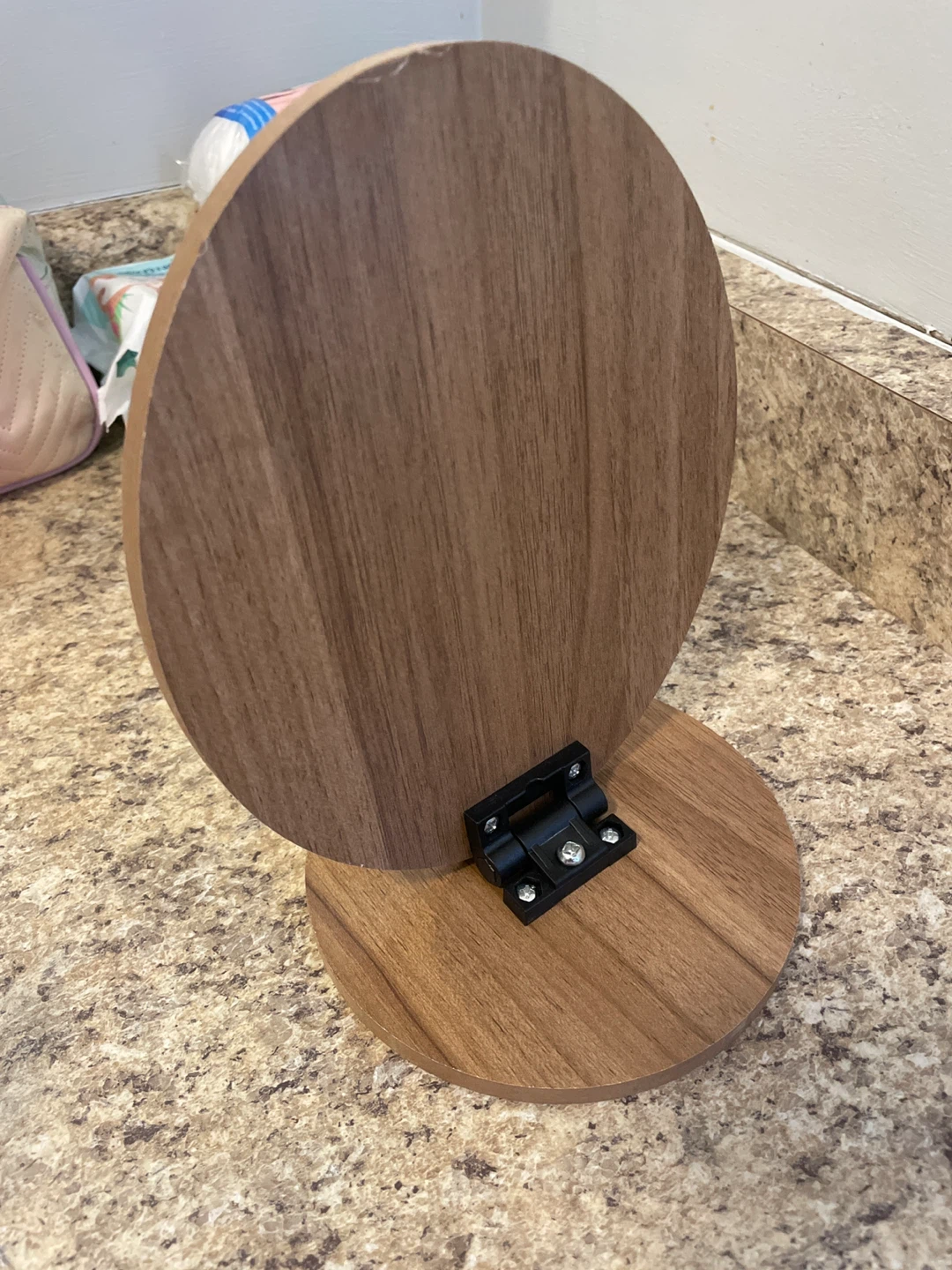 Wooden Makeup Mirror - photo 2