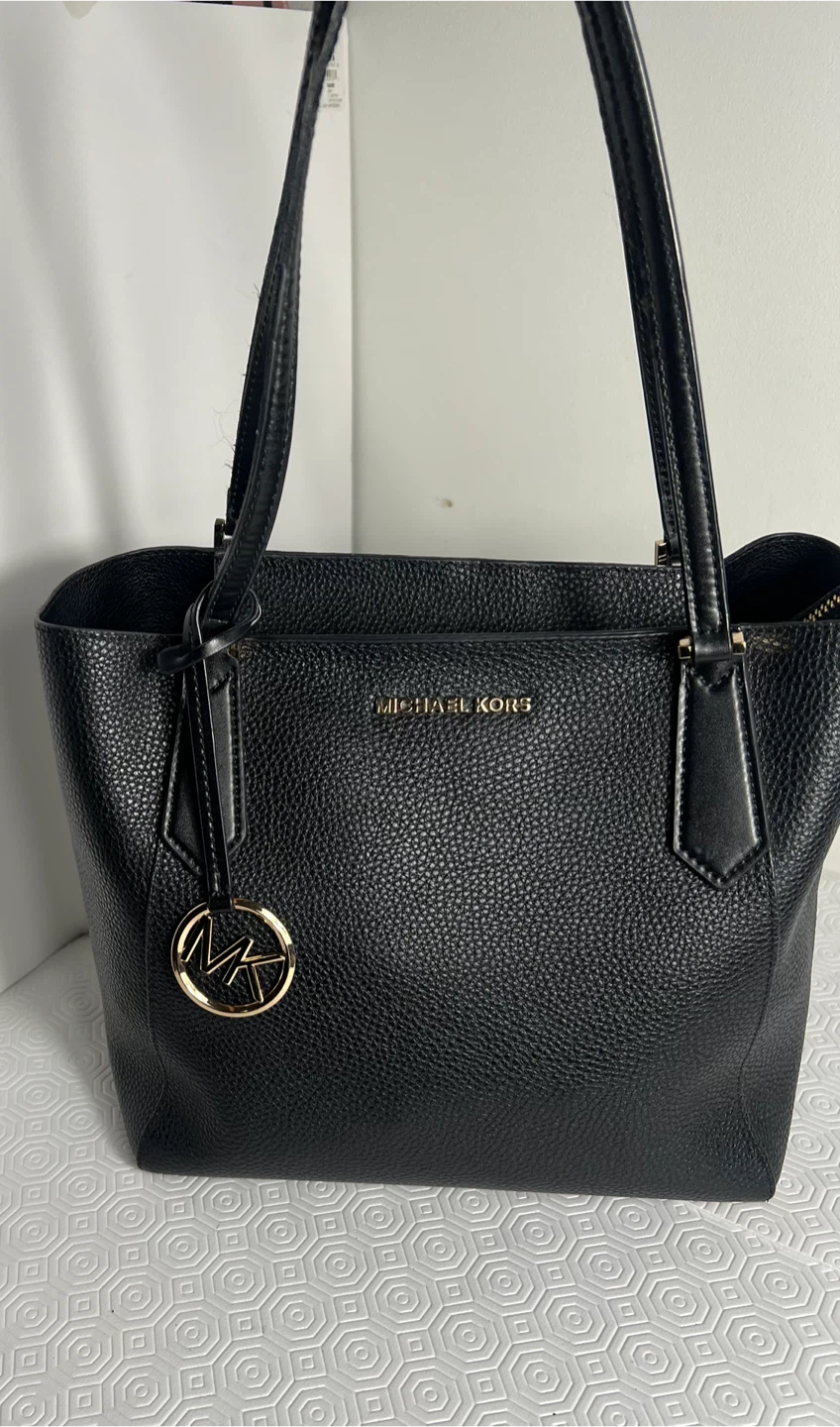 Michael Kors Black Leather Tote Bag - photo 2