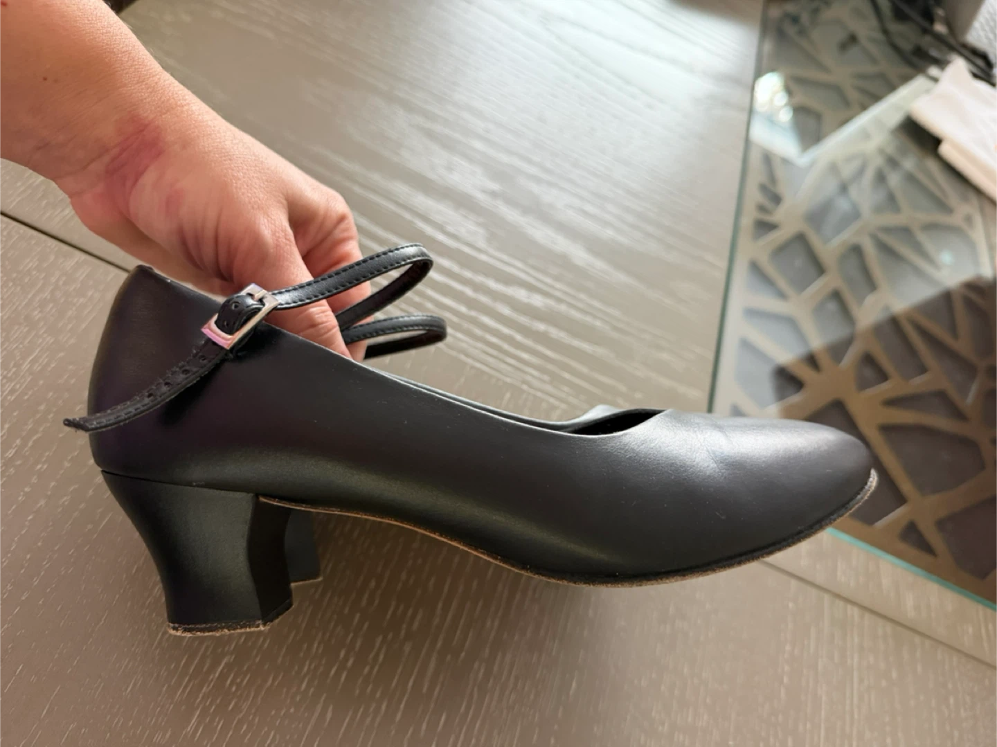 Capezio Black Leather  Character Shoes - photo 2