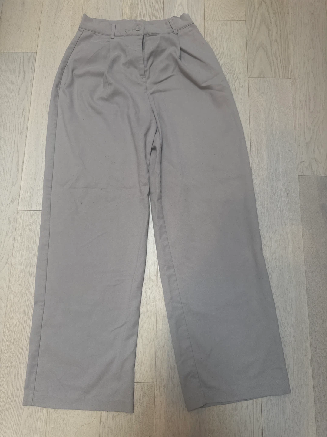 Pantalon ample beige