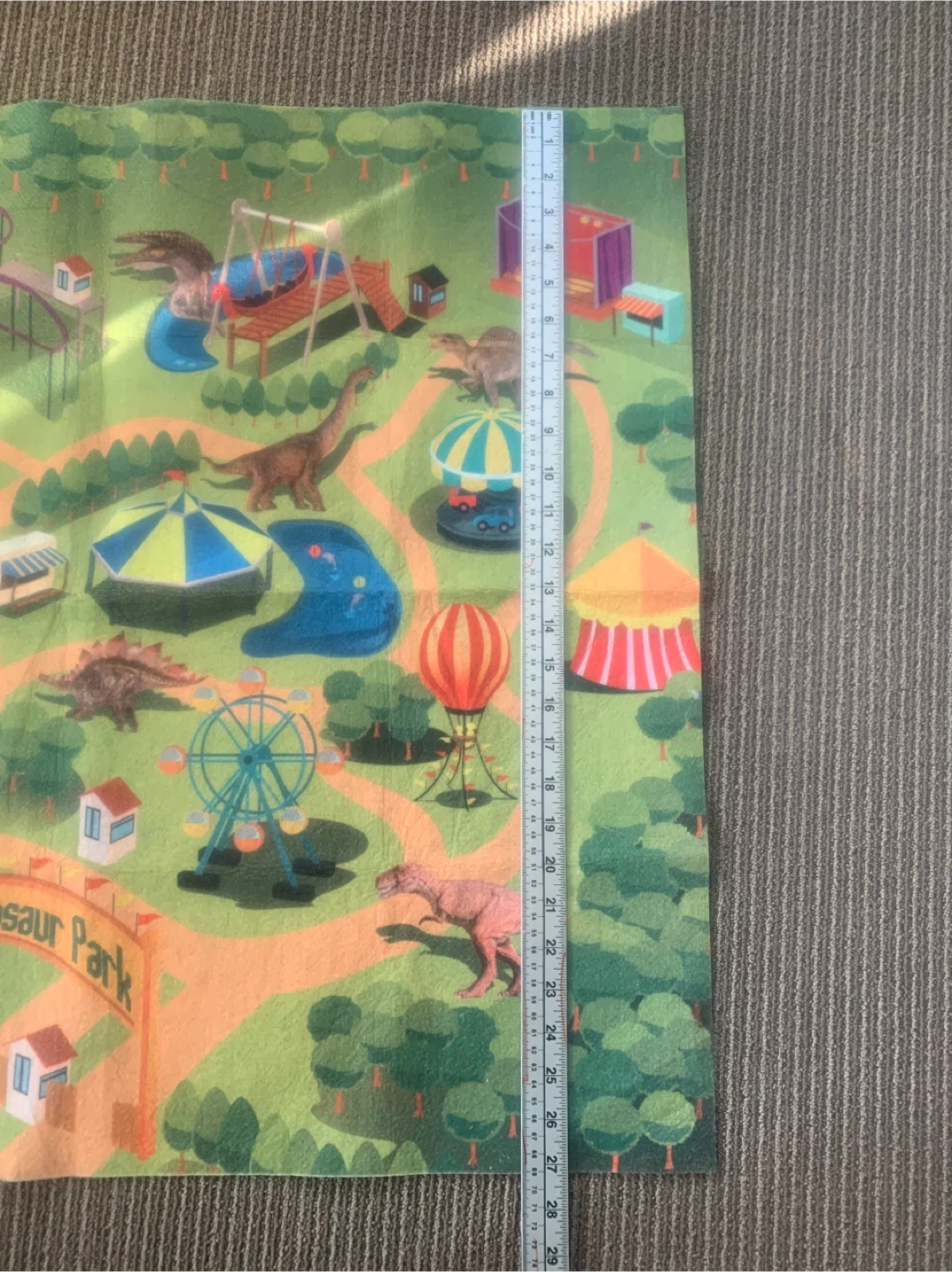 Dinosaur Park Play Mat with 12 Toy Dinosaurs - photo 4