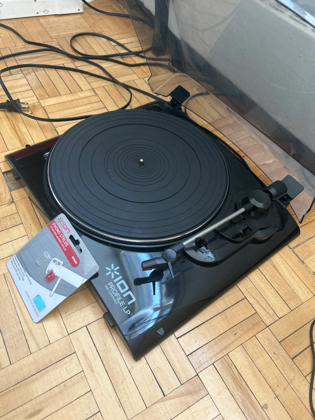 ION Profile LP Turntable with Phono Stylus