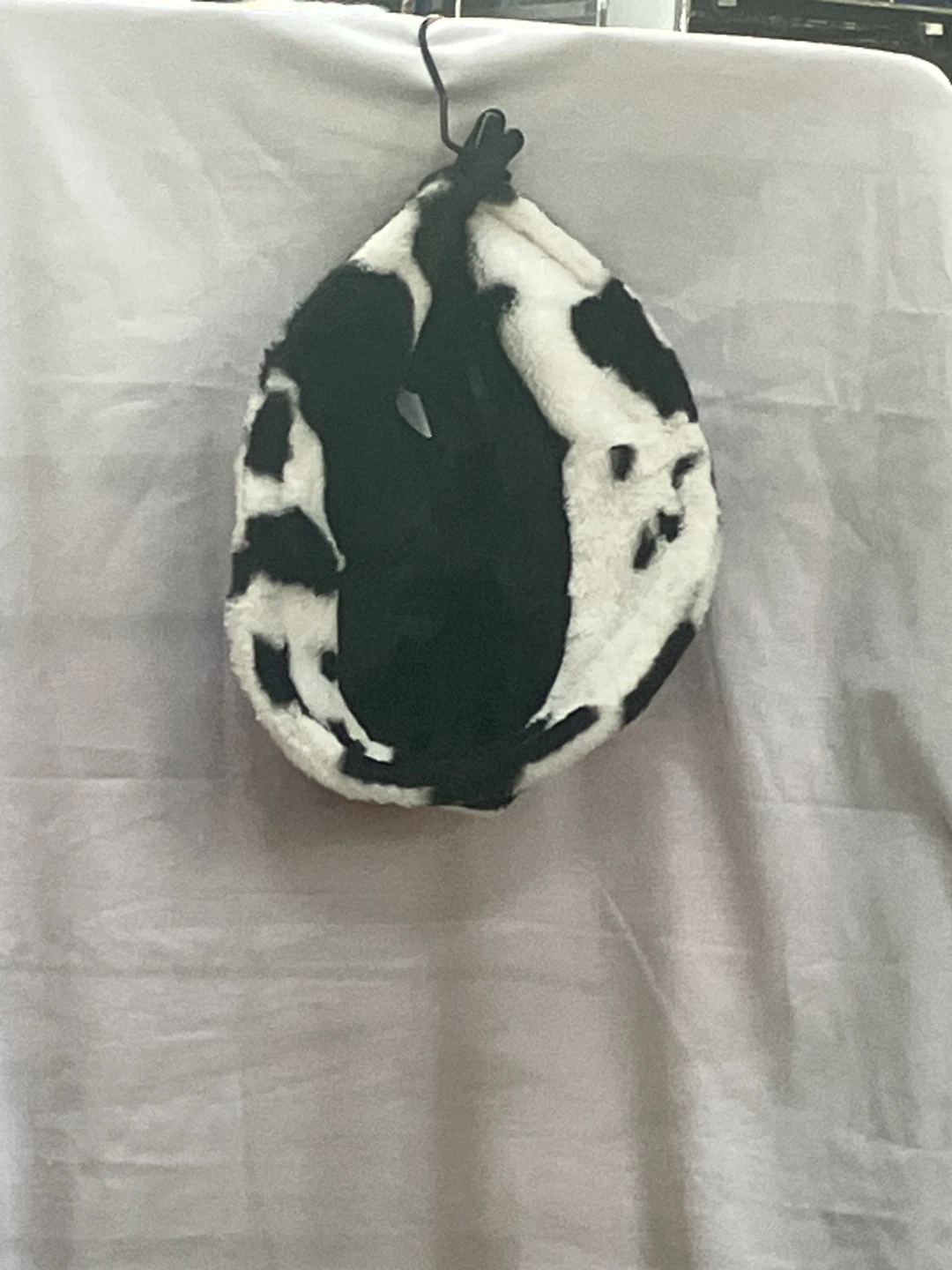 Cow Print Fuzzy Bucket Hat - photo 2