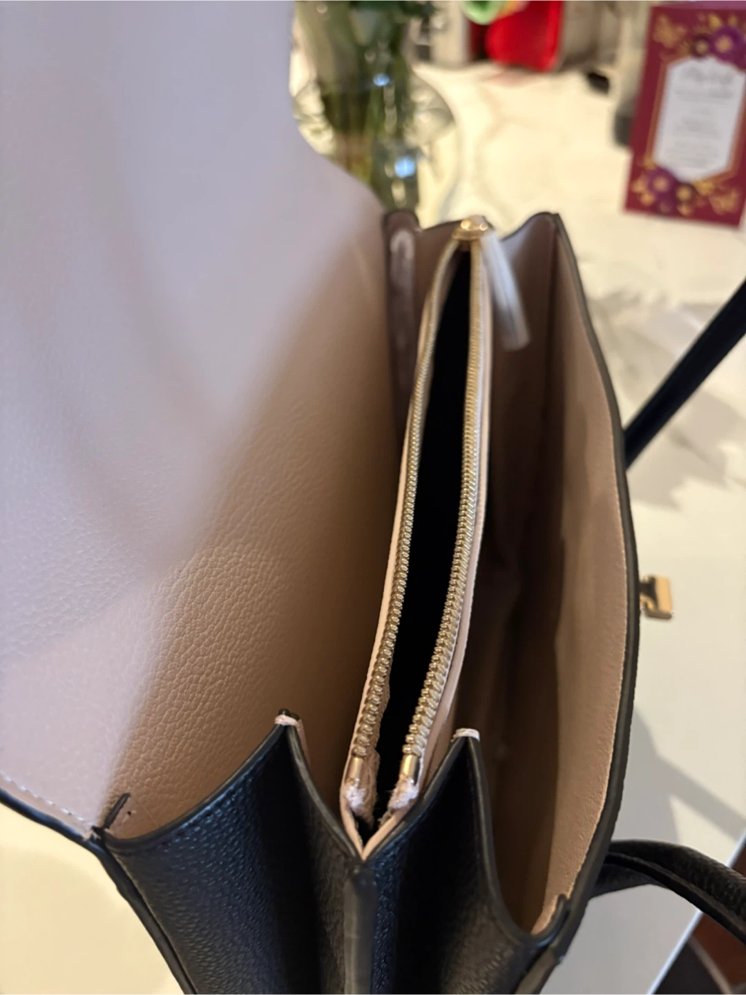 Emporio Armani classic, stylish black handbag - photo 3