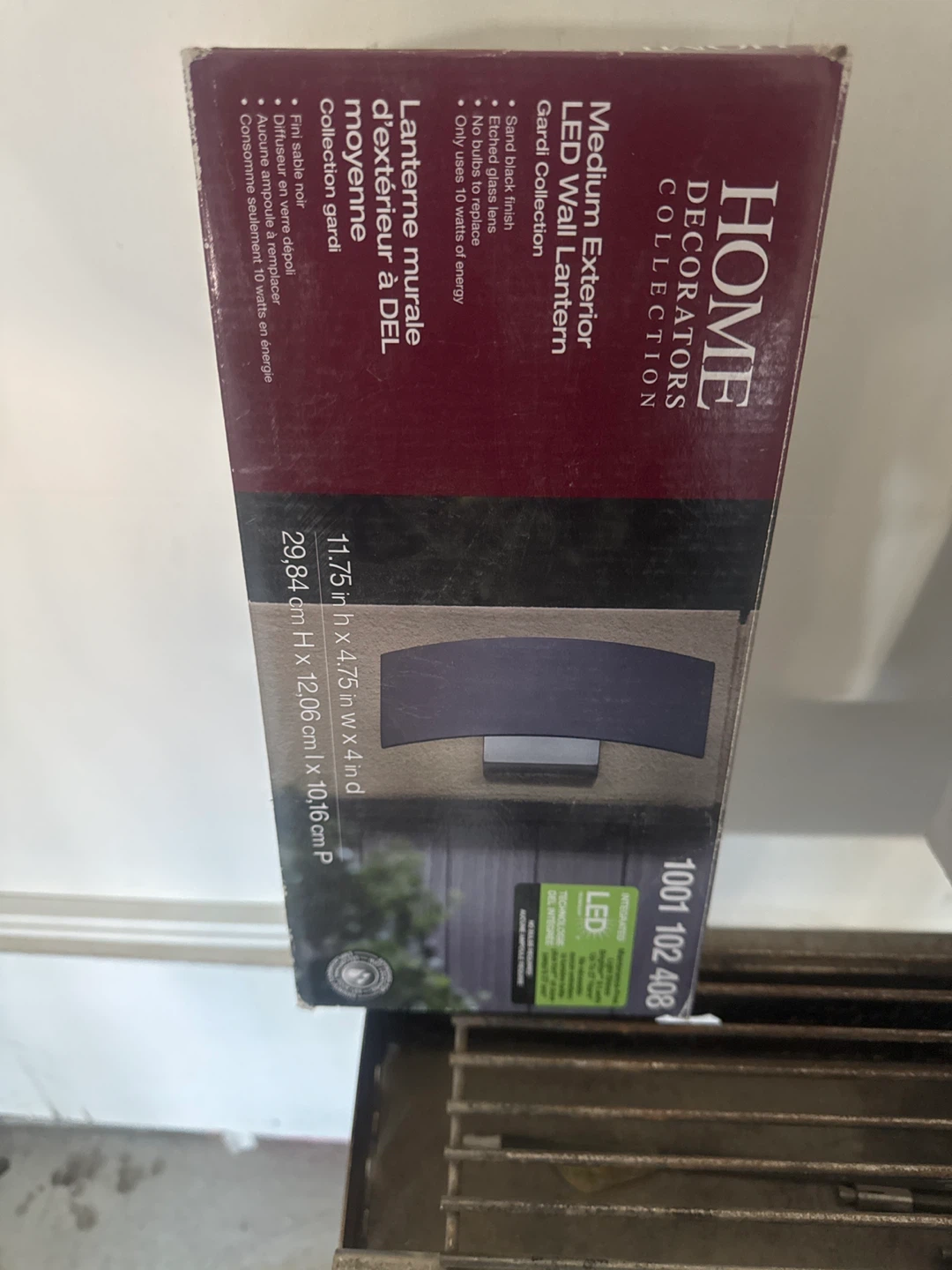 Home Decorators Collection Medium Exterior LED Wall Lantern - photo 3