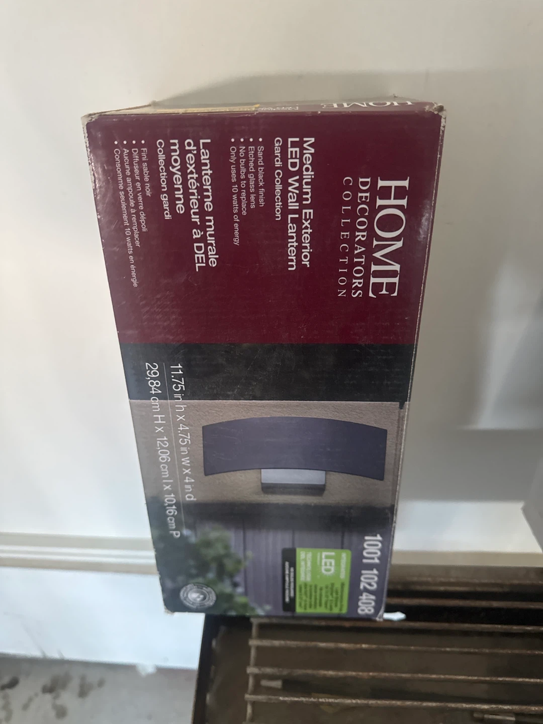 Home Decorators Collection Medium Exterior LED Wall Lantern - photo 2