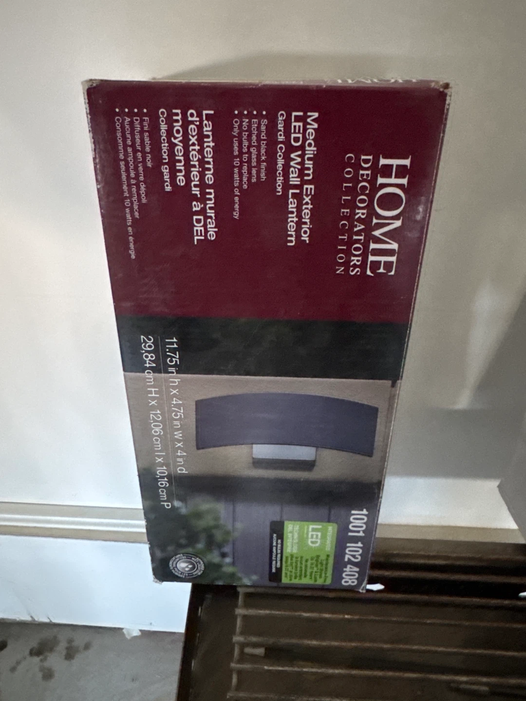 Home Decorators Collection Medium Exterior LED Wall Lantern - photo 5