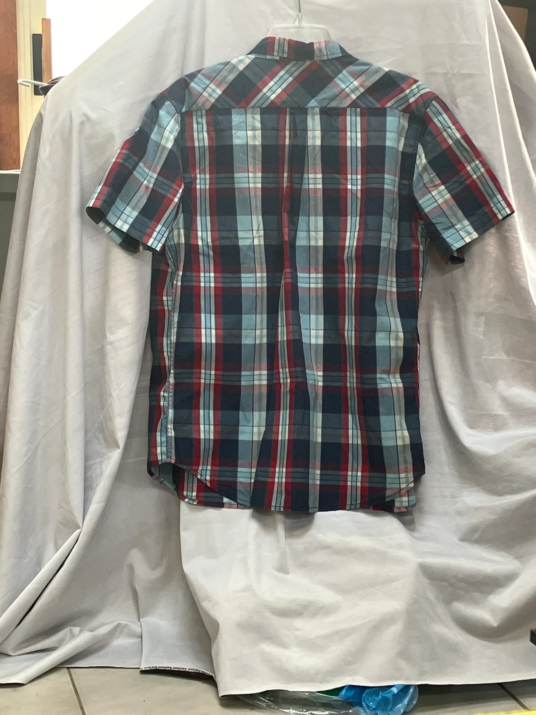 Levi's Plaid Short Sleeve Button-Up Shirt - photo 2