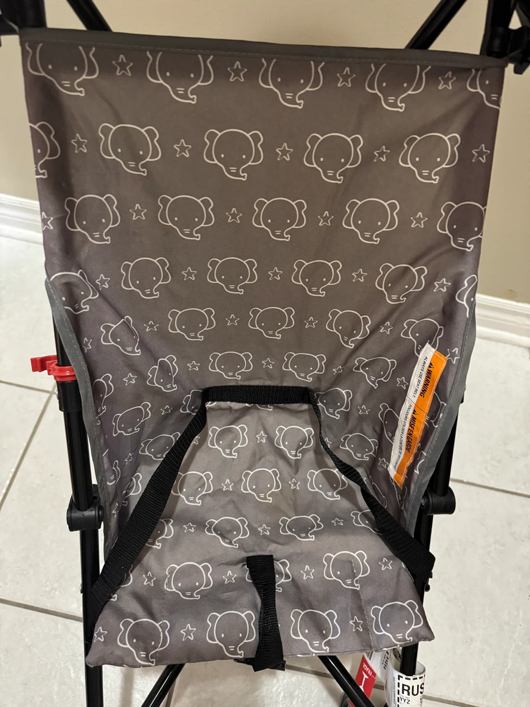 Lightweight Baby Stroller with Elephant Print - photo 3