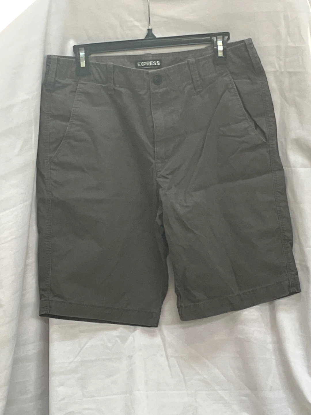 Express Men's Gray Shorts Size 31