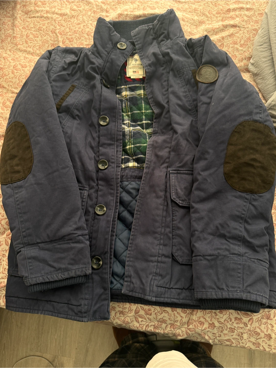 U.S. Polo Assn. Navy Jacket - Large - photo 2