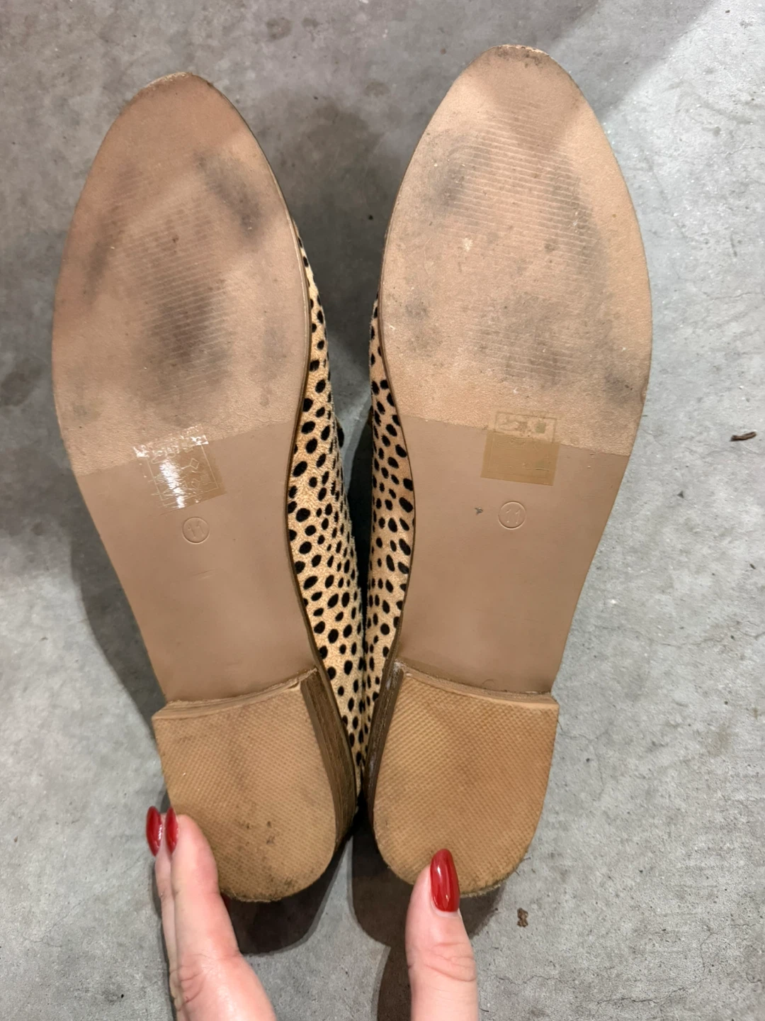 BEAST FASHION Leopard Print Mules - Size 8 - photo 3