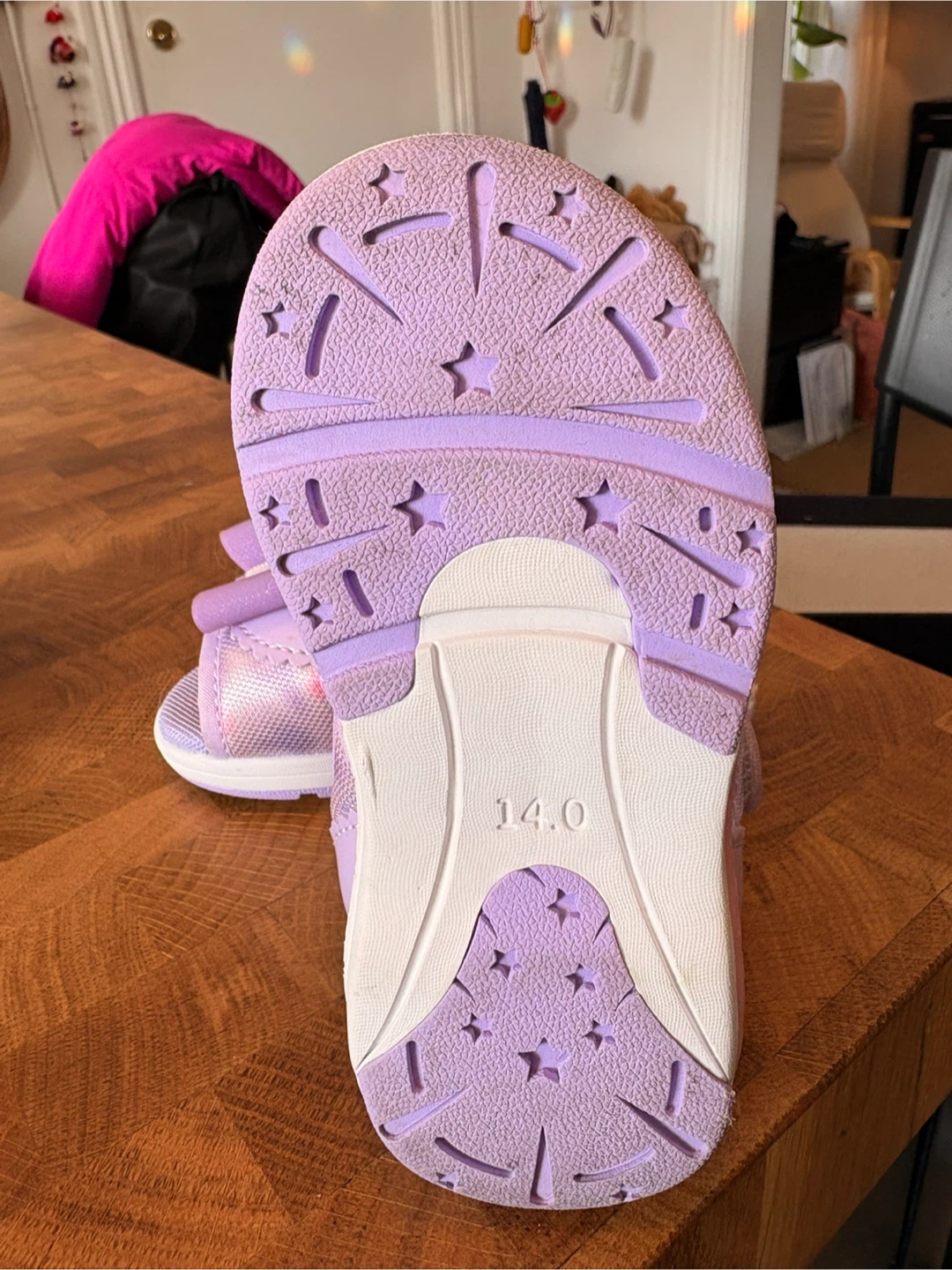 Disney Rapunzel Toddler Sandals Size 14 - photo 3
